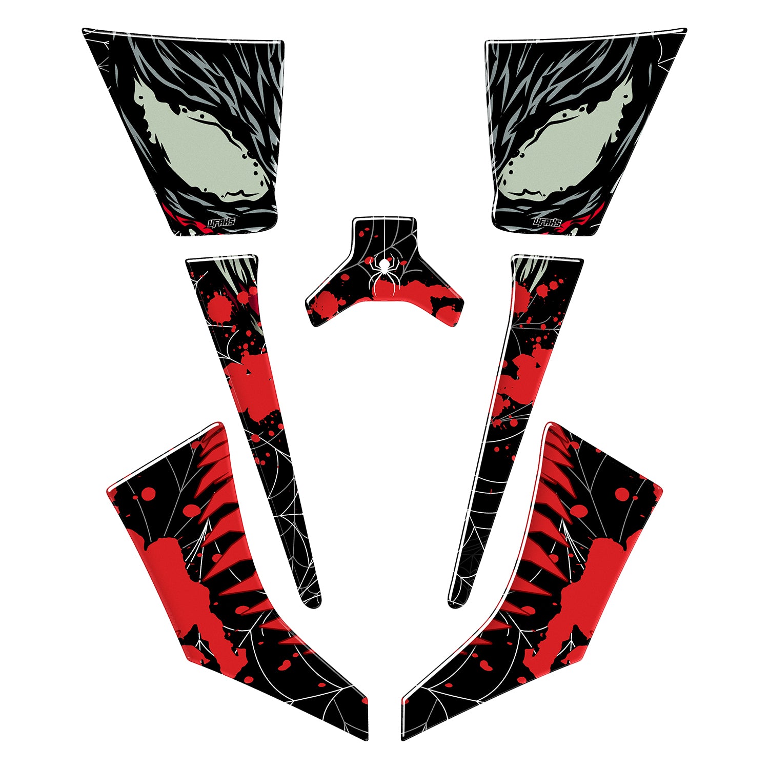 Yamaha NMAX Venom Tank Pad Set (2015-2020)