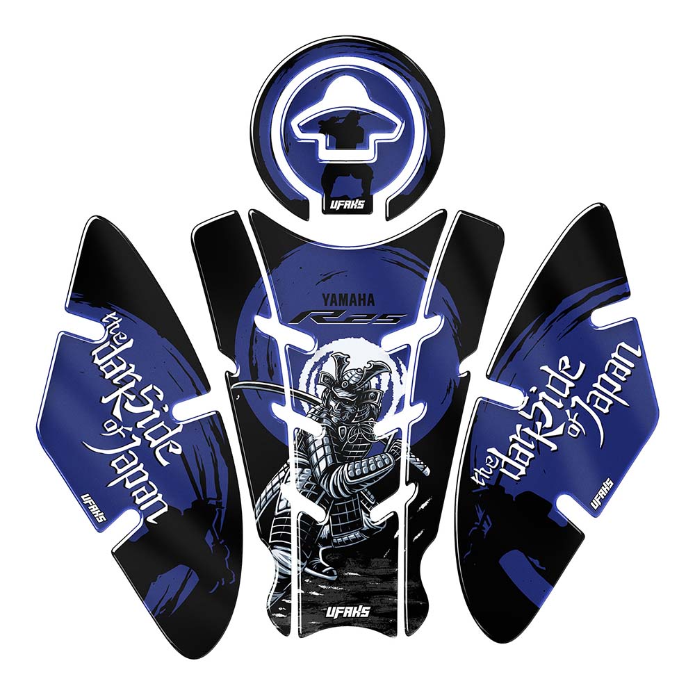 Yamaha R25 The Dark Side of Japan Tank Pad Set (2021) #renk_lacivert