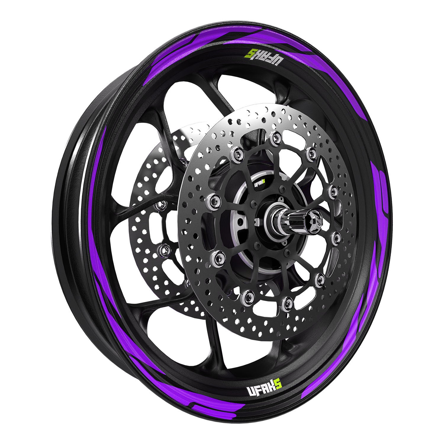 Yamaha YBR jant Şeridi #renk_mor