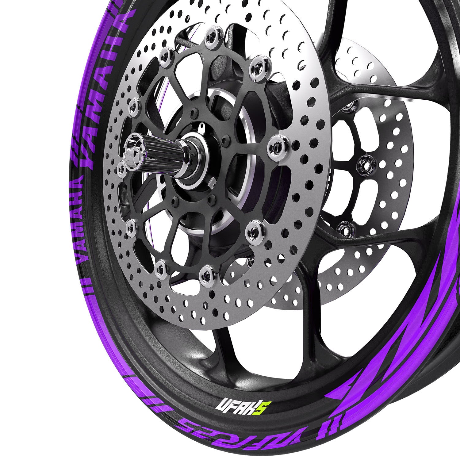 Yamaha YZF R25 Jant Şeridi #renk_mor