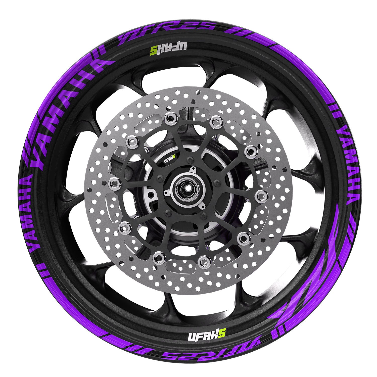 Yamaha YZF R25 Jant Şeridi #renk_mor