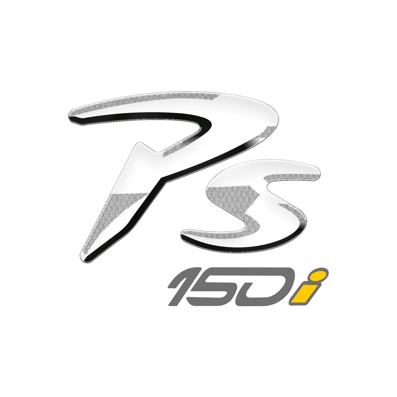Honda PS 150i Etiketi, 3D Sticker
