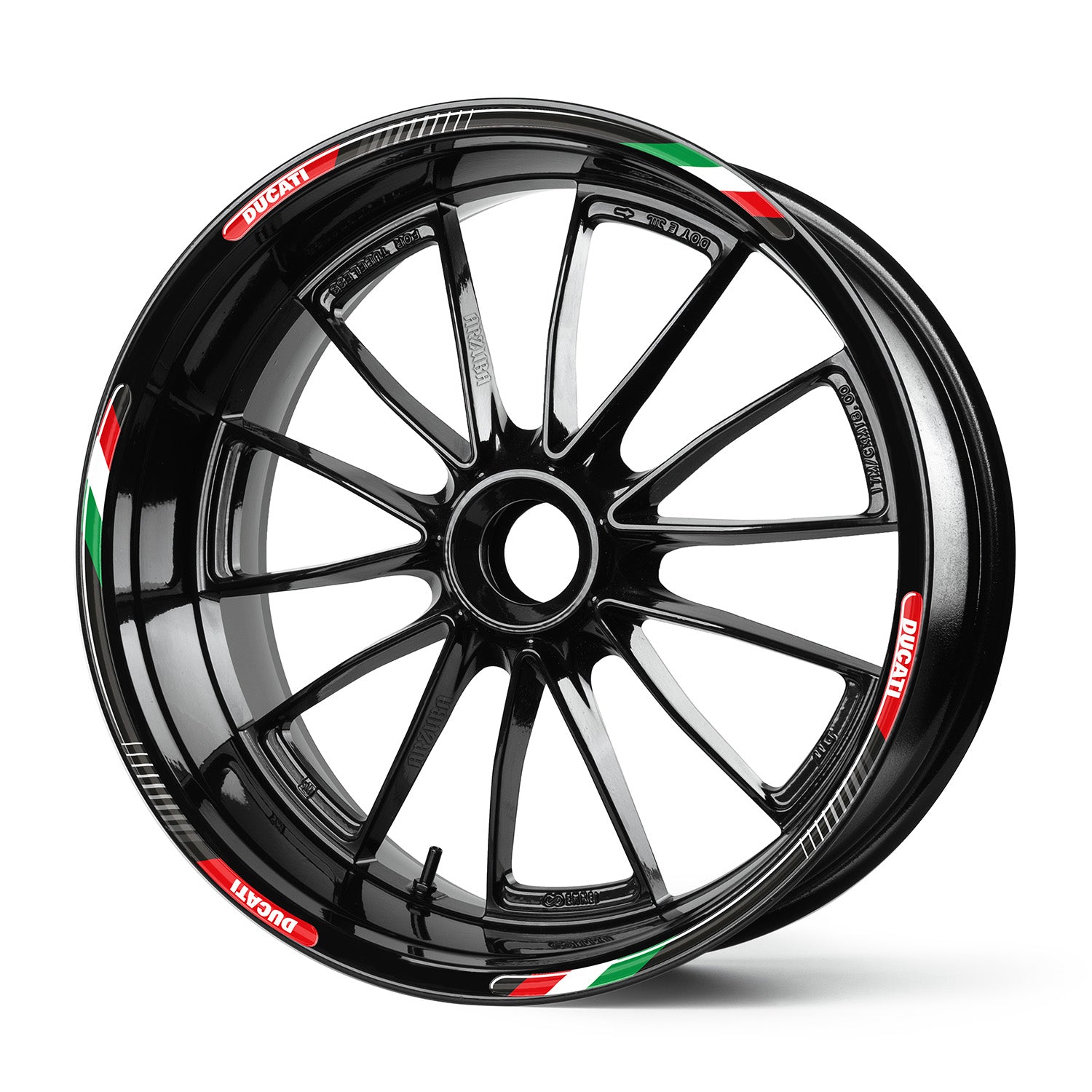 Ducati 3D Damla Jant Şeridi