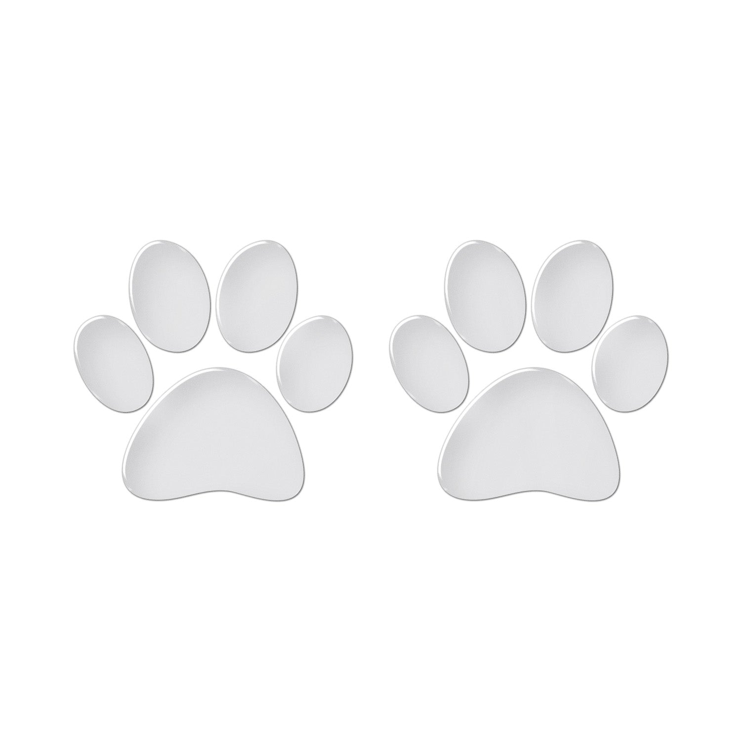 Köpek Patisi 3D Sticker 2 Adet