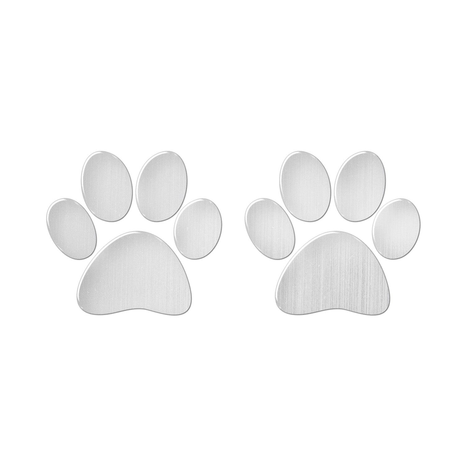 Köpek Patisi 3D Sticker 2 Adet