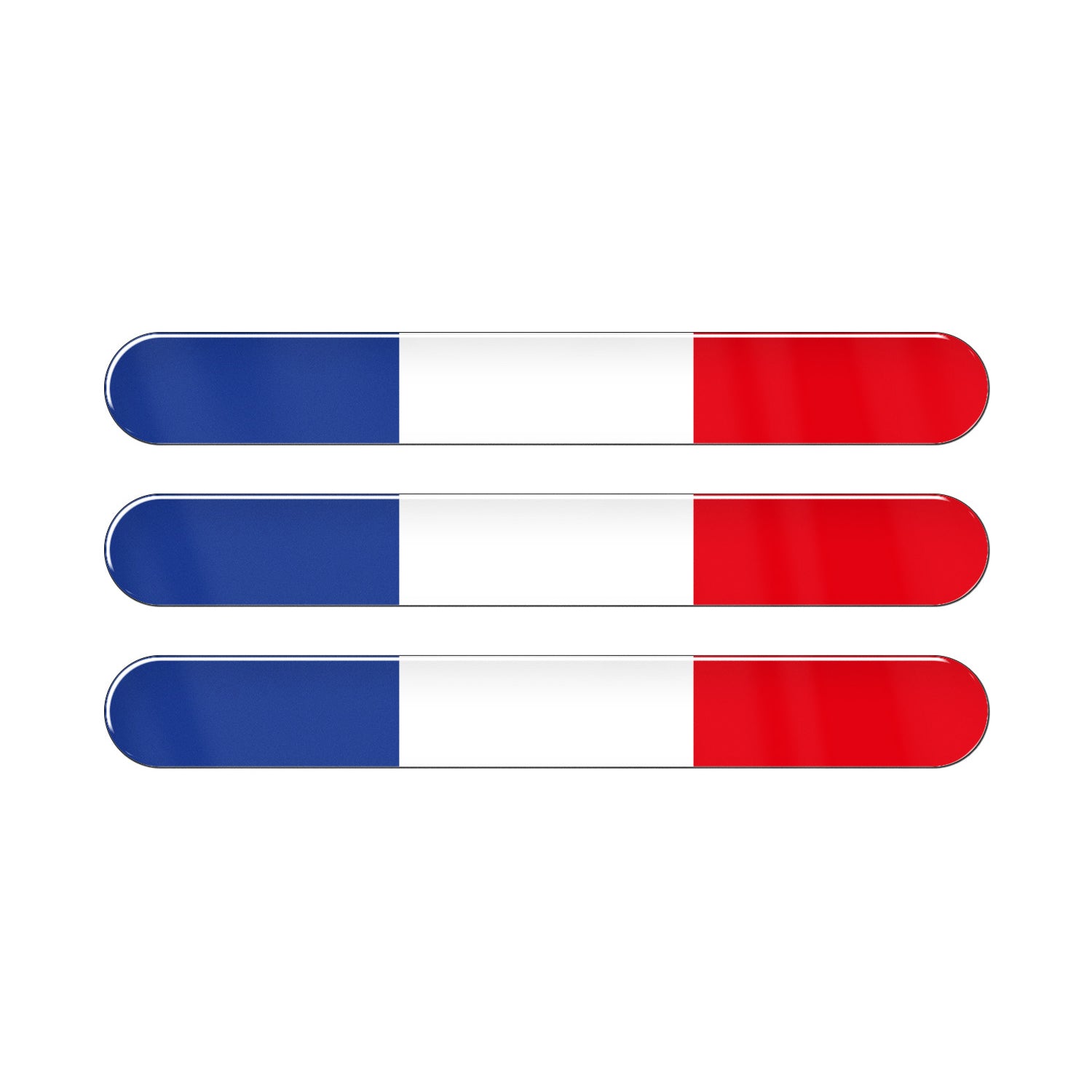 Fransa 3D Sticker (3 Adet)
