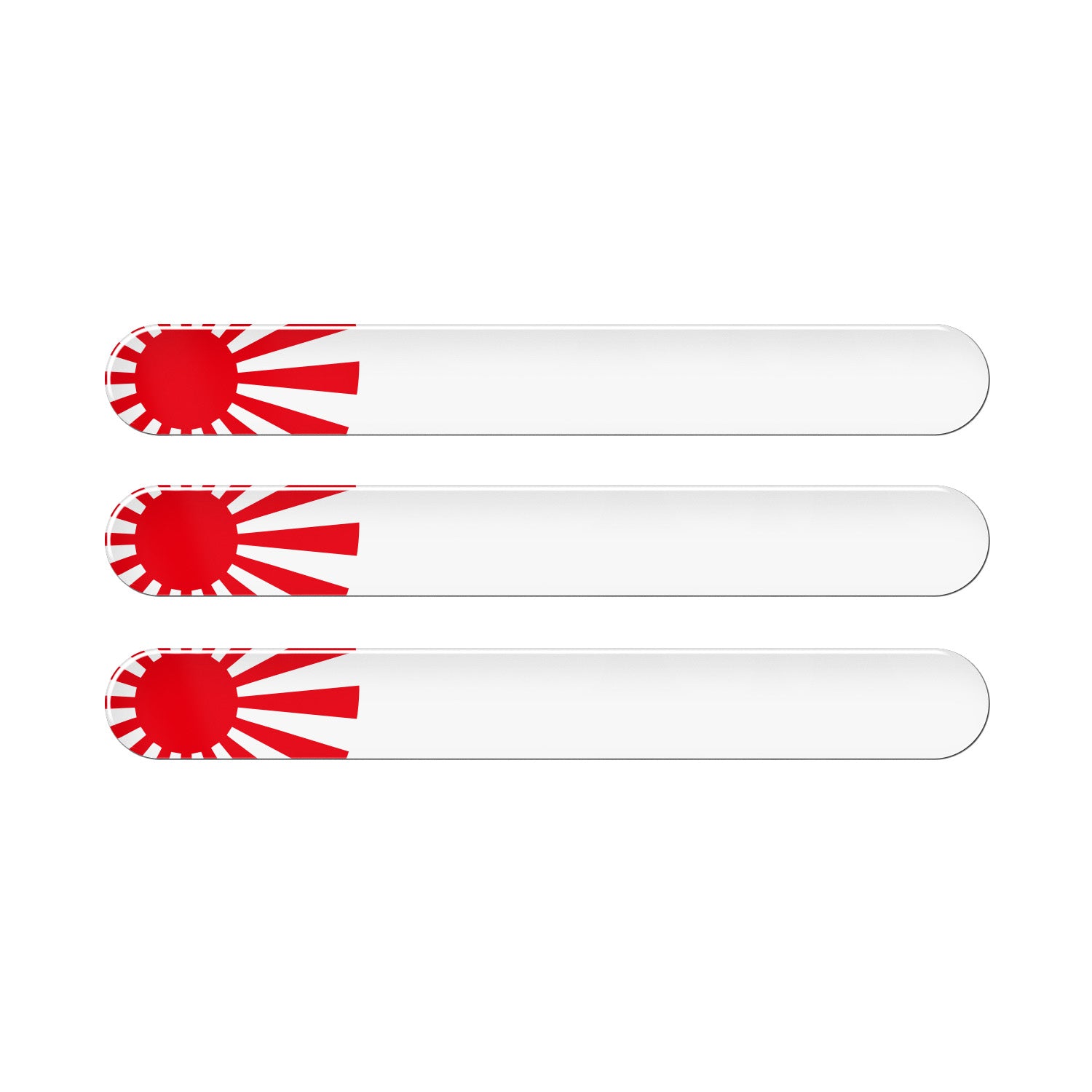 Japonya 3D Sticker (3 Adet)