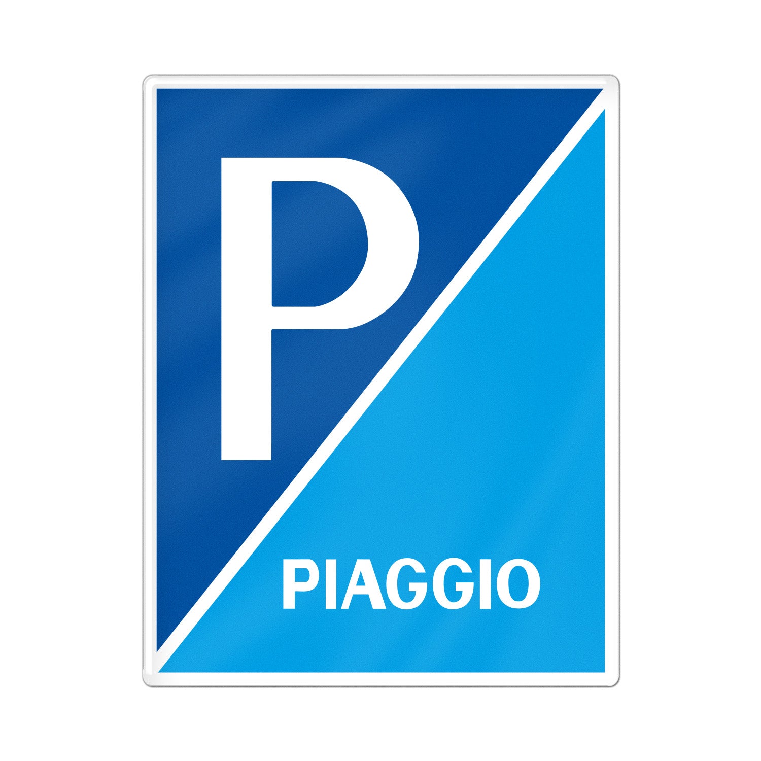 Piaggio Vespa Damla 3D Sticker