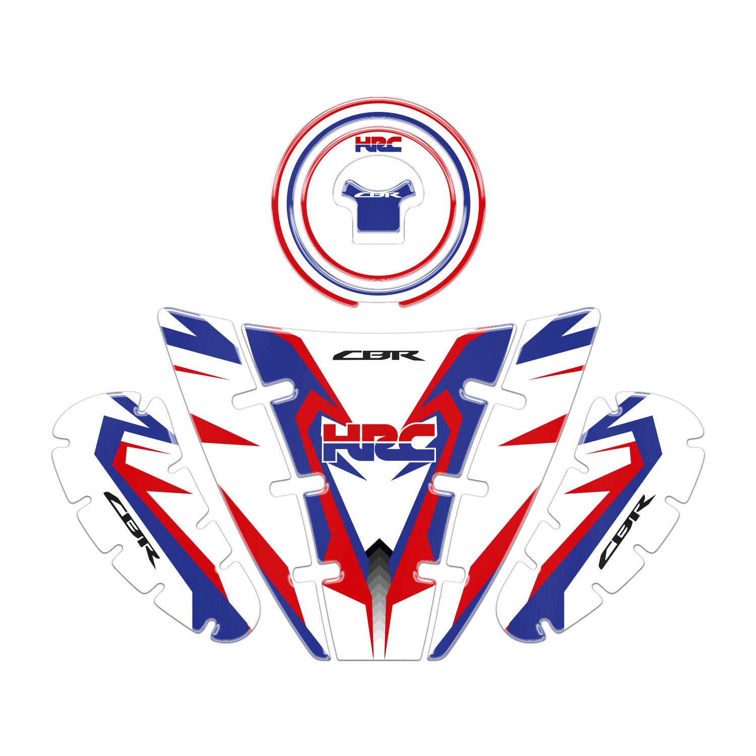 Honda CBR 1000 RR Tank Pad Set