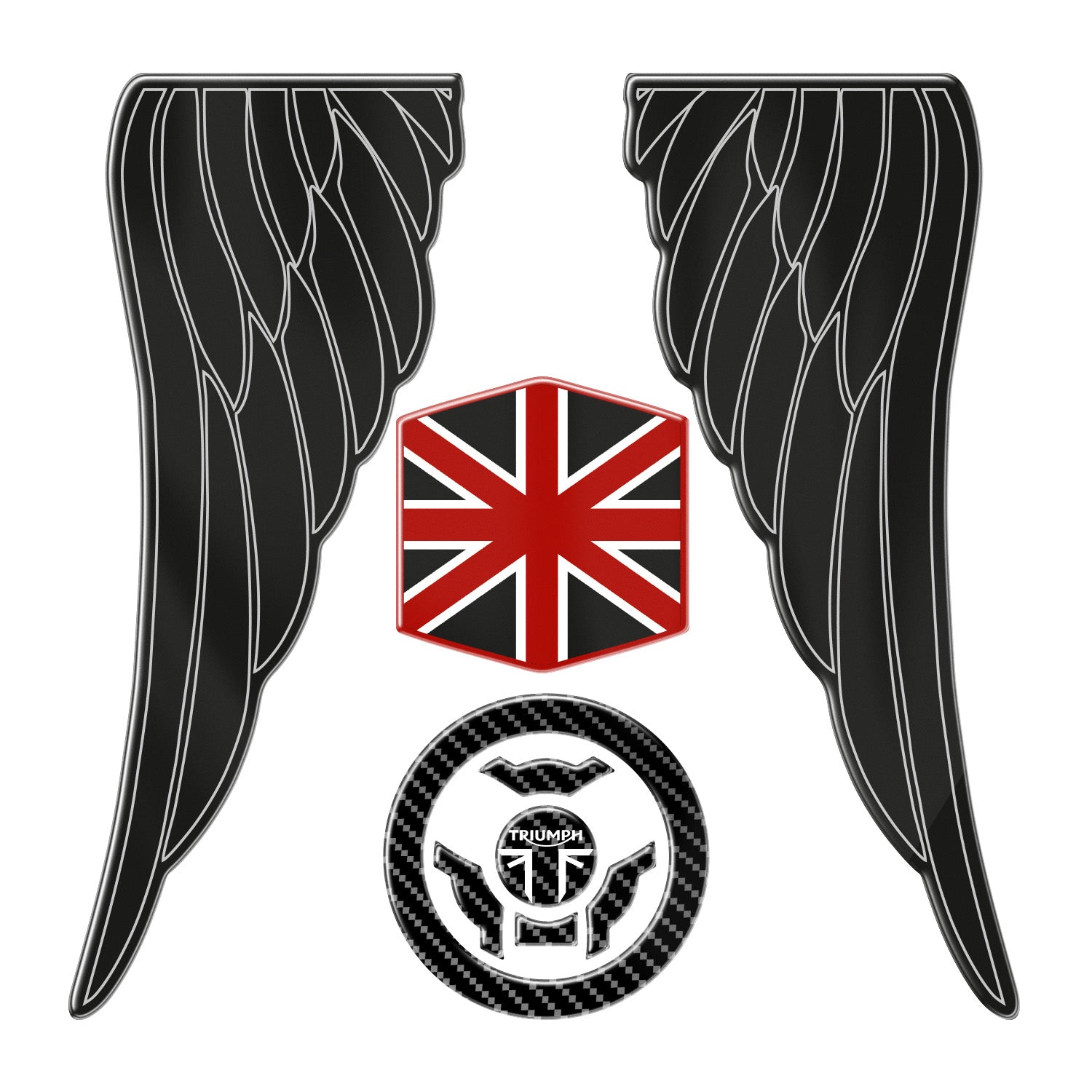 Triumph Tank Pad Set