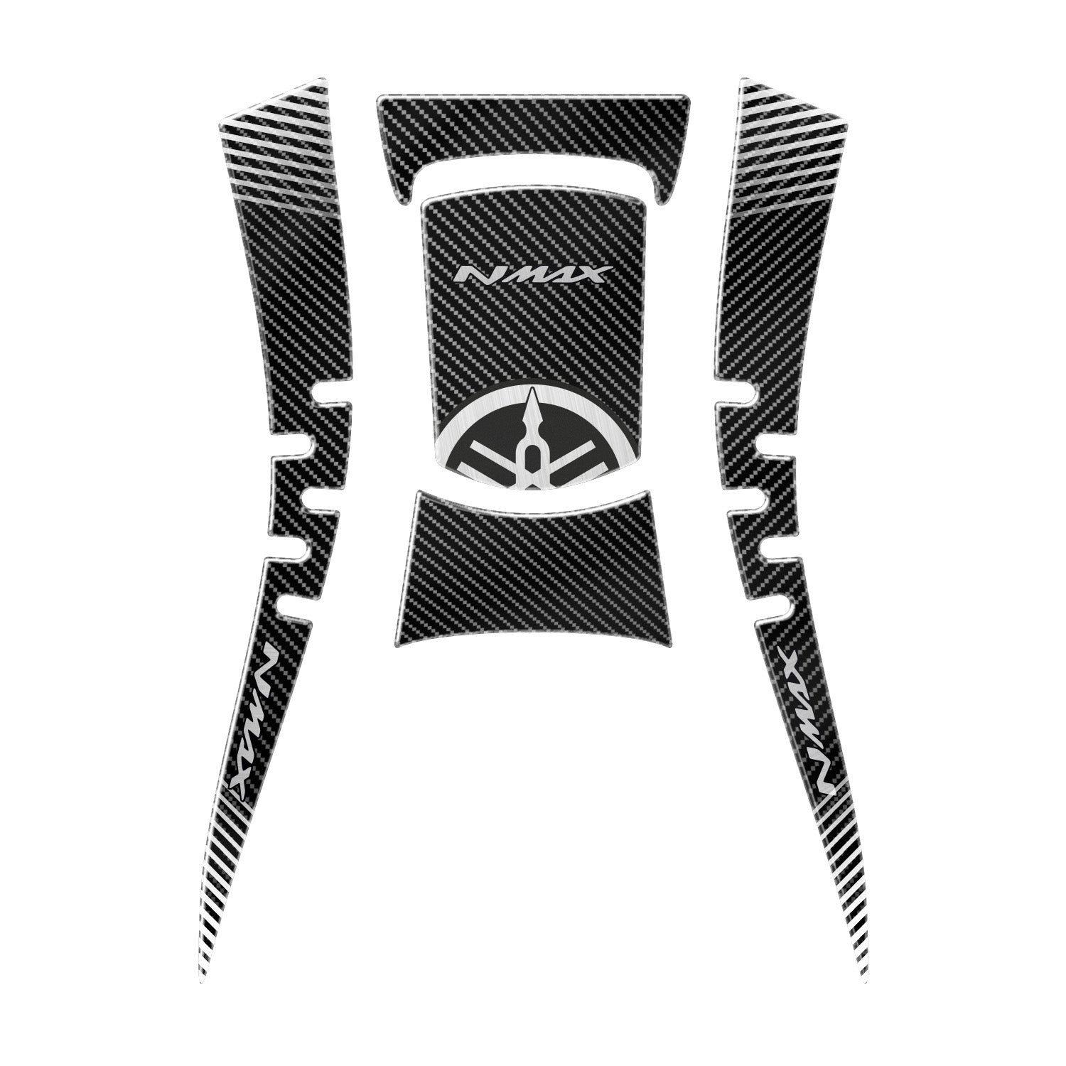 Yamaha NMax 2021-2024 Tank Pad Seti #renk_beyaz