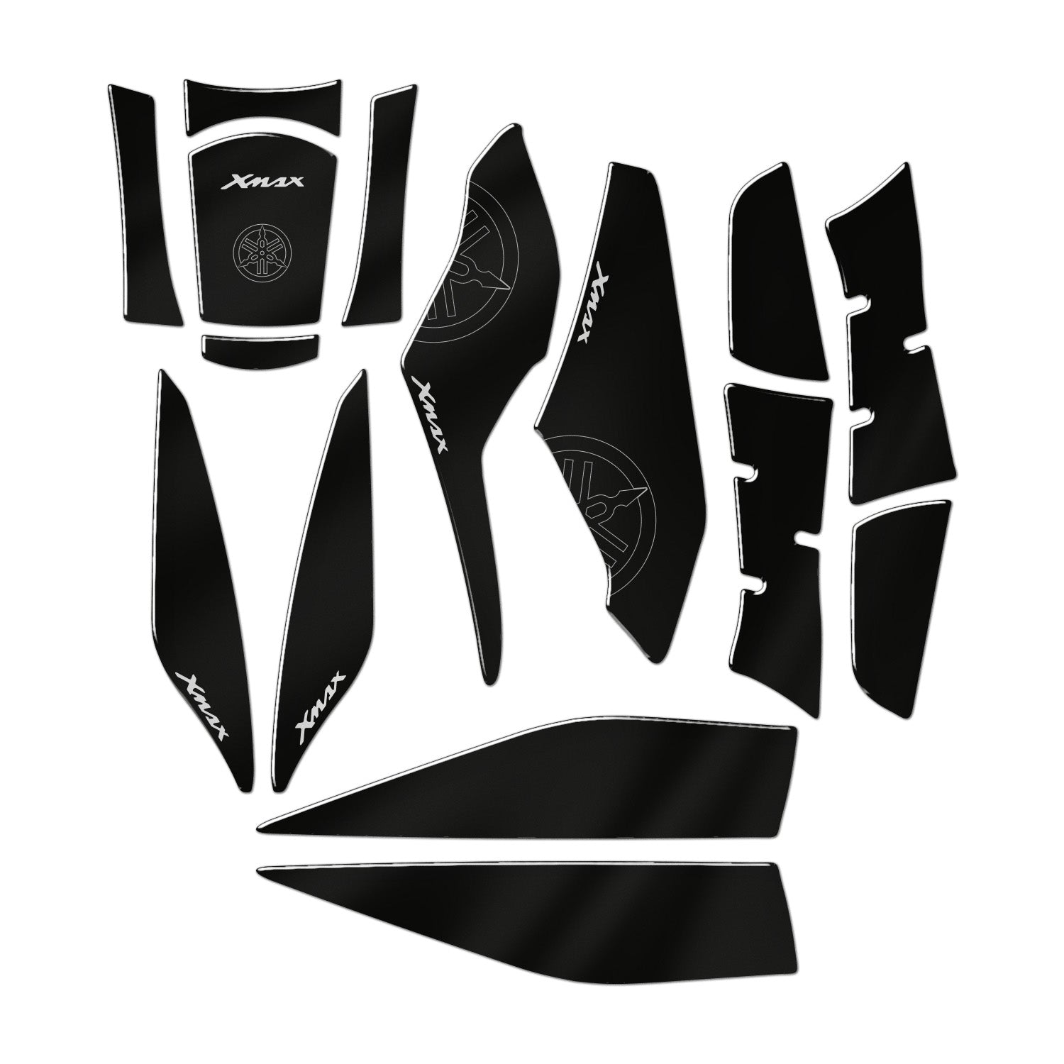 Yamaha XMAX / TECH MAX Tank Pad Seti (2020-2022)
