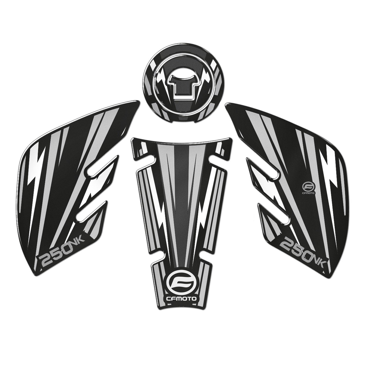 CFMOTO 250 NK Tank Pad Seti