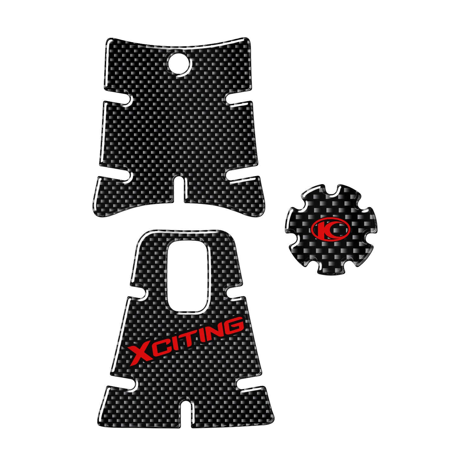 Kymco Xciting 250 Tank Pad Seti