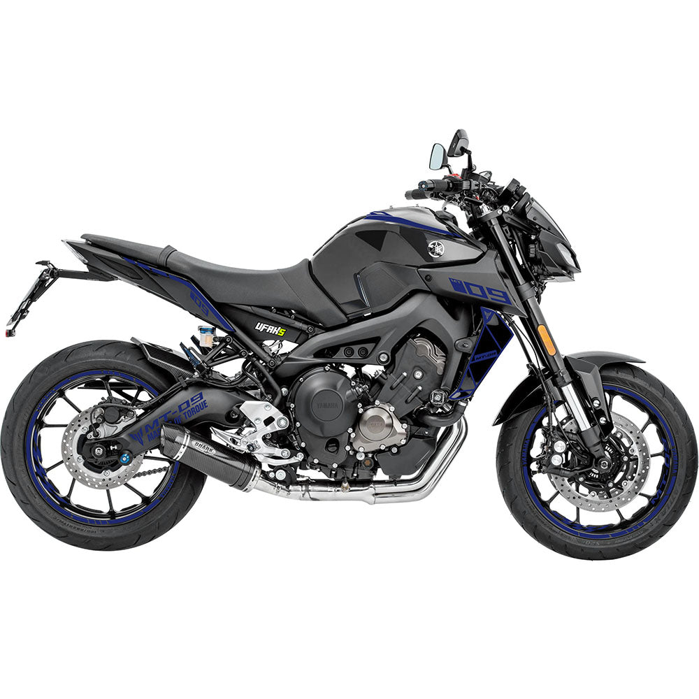 Yamaha MT-09 Sticker Seti #renk_lacivert