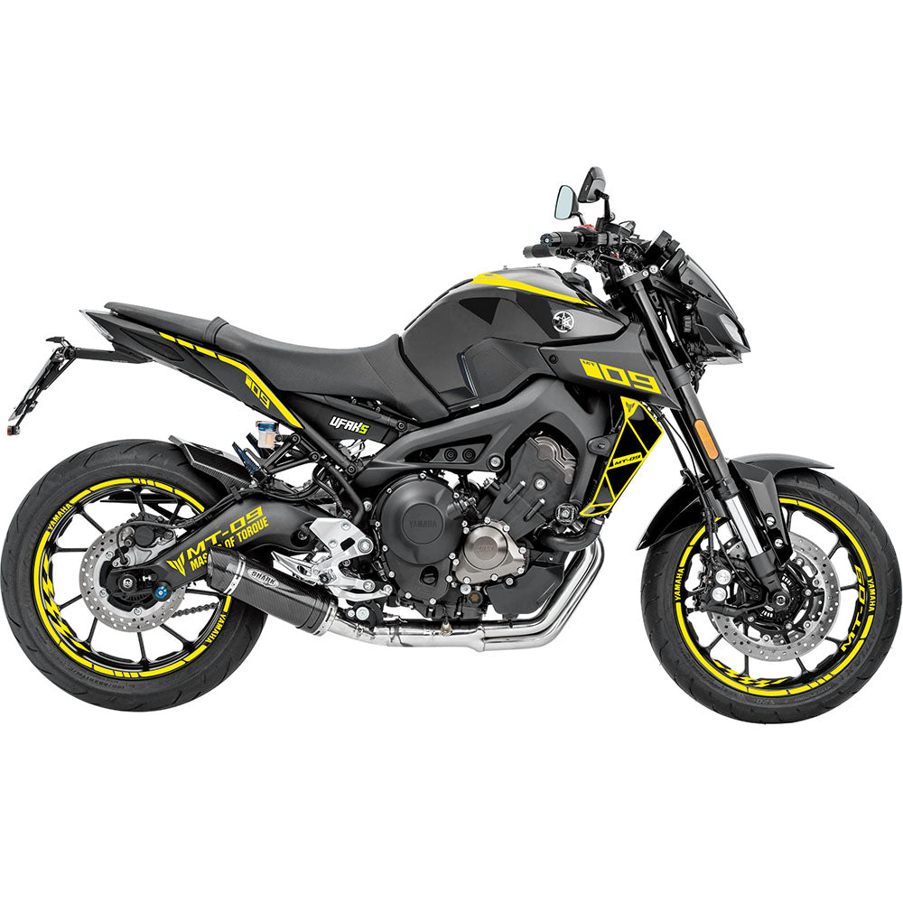 Yamaha MT-09 Sticker Seti #renk_sarı