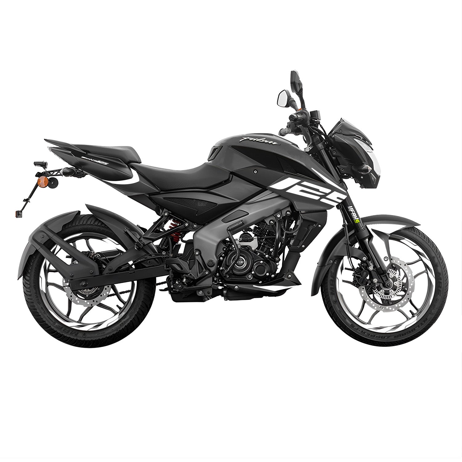 Bajaj Pulsar NS 125 Sticker Seti #renk_beyaz