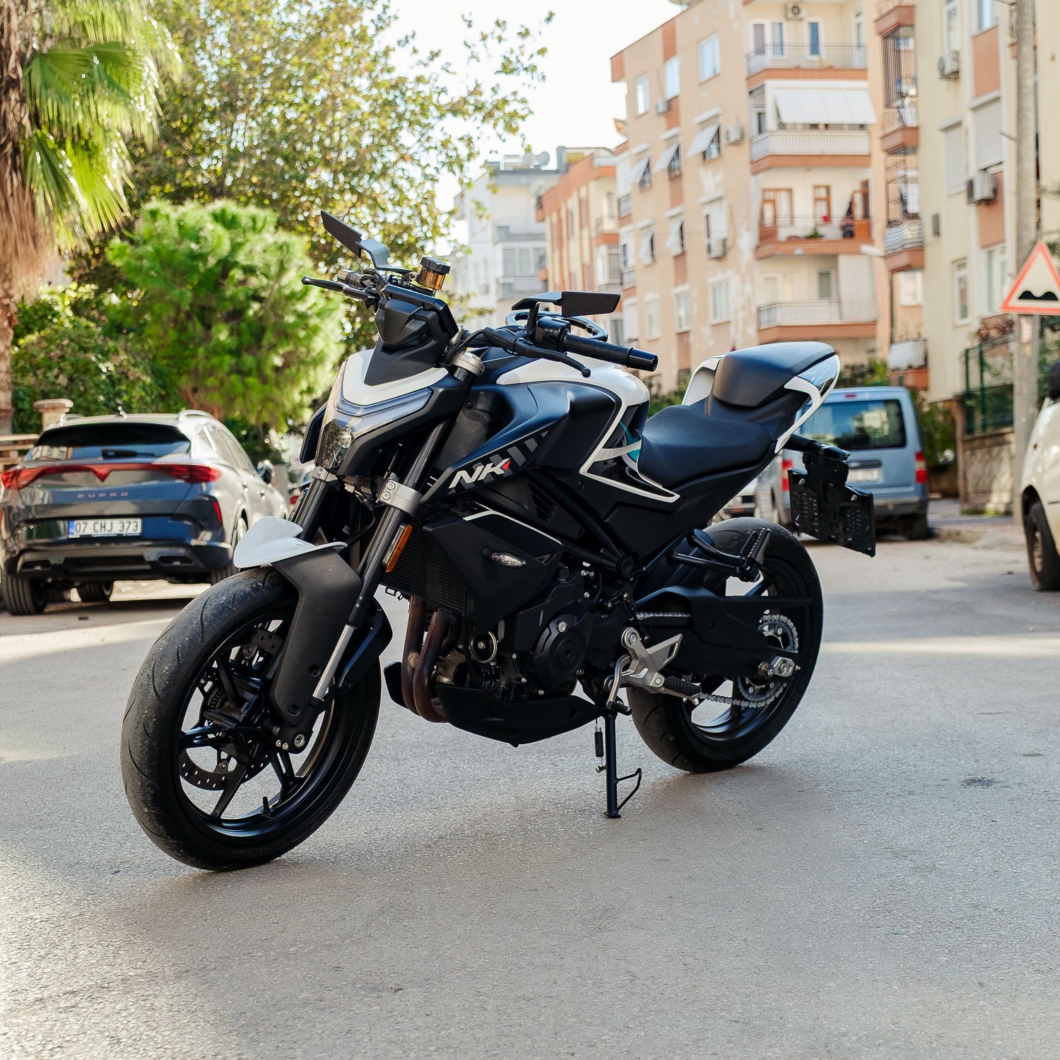 CFMOTO 450 NK Sharp Tank Pad Set (2024-2025)