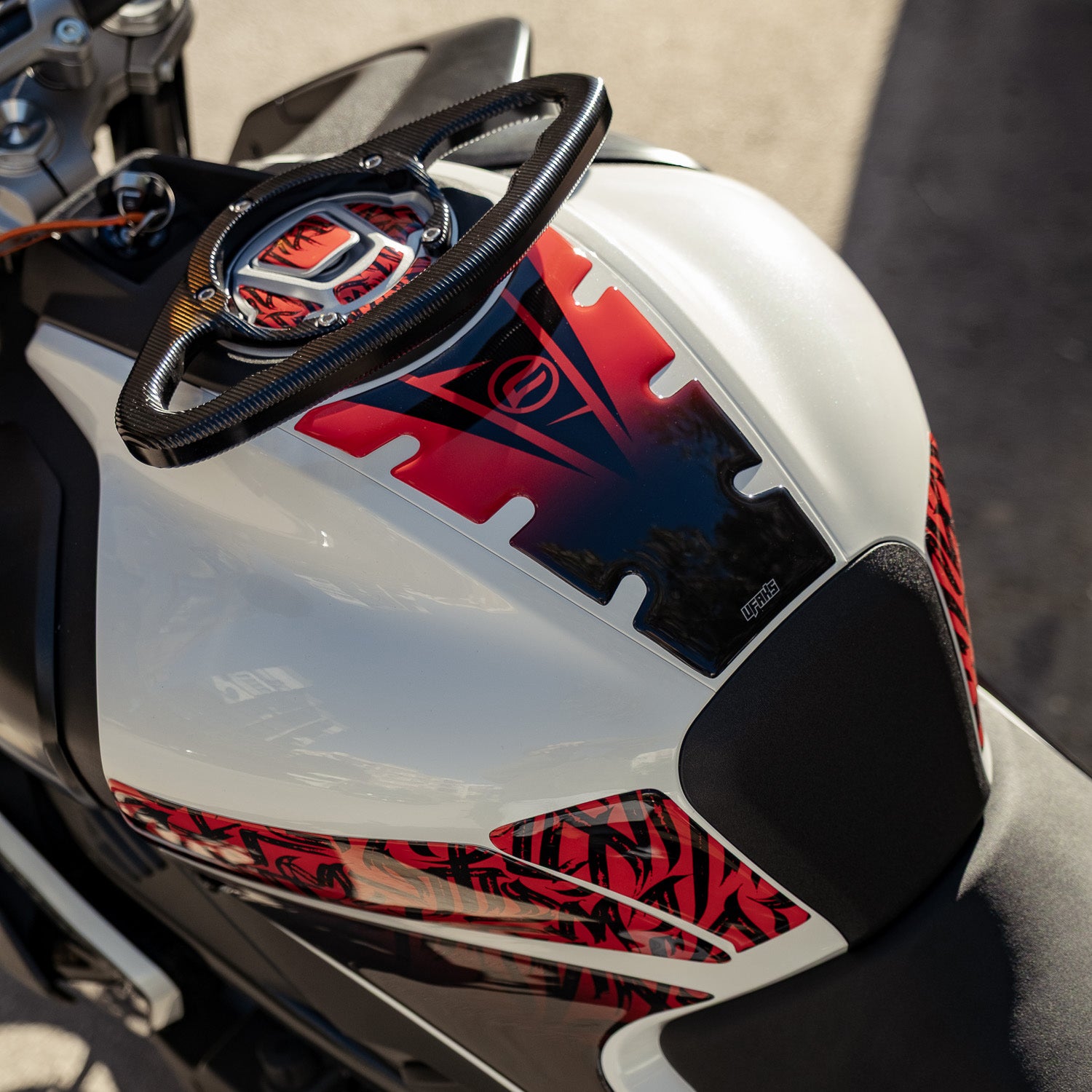 CFMOTO 450 NK Street Edition Tank Pad Set (2024-2025)