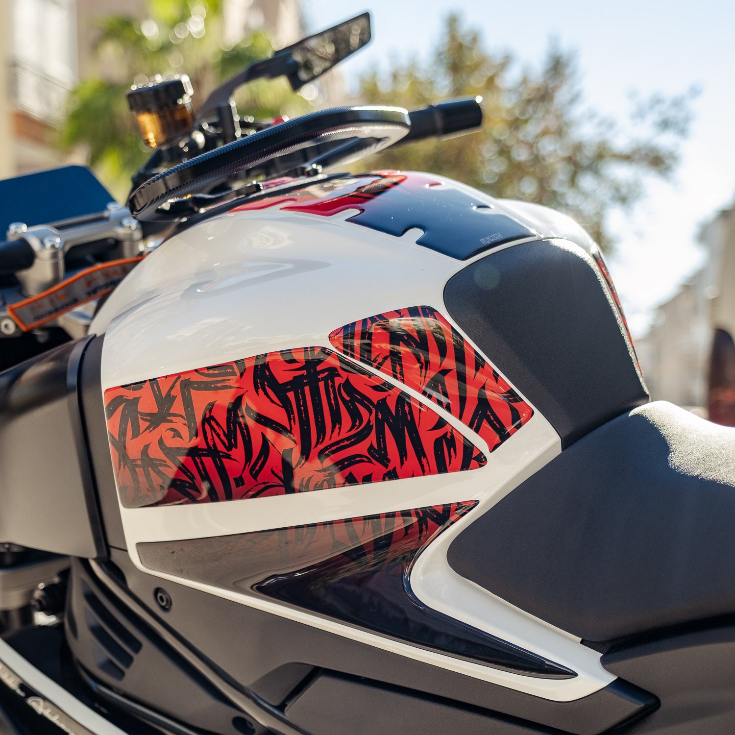 CFMOTO 450 NK Street Edition Tank Pad Set (2024-2025)