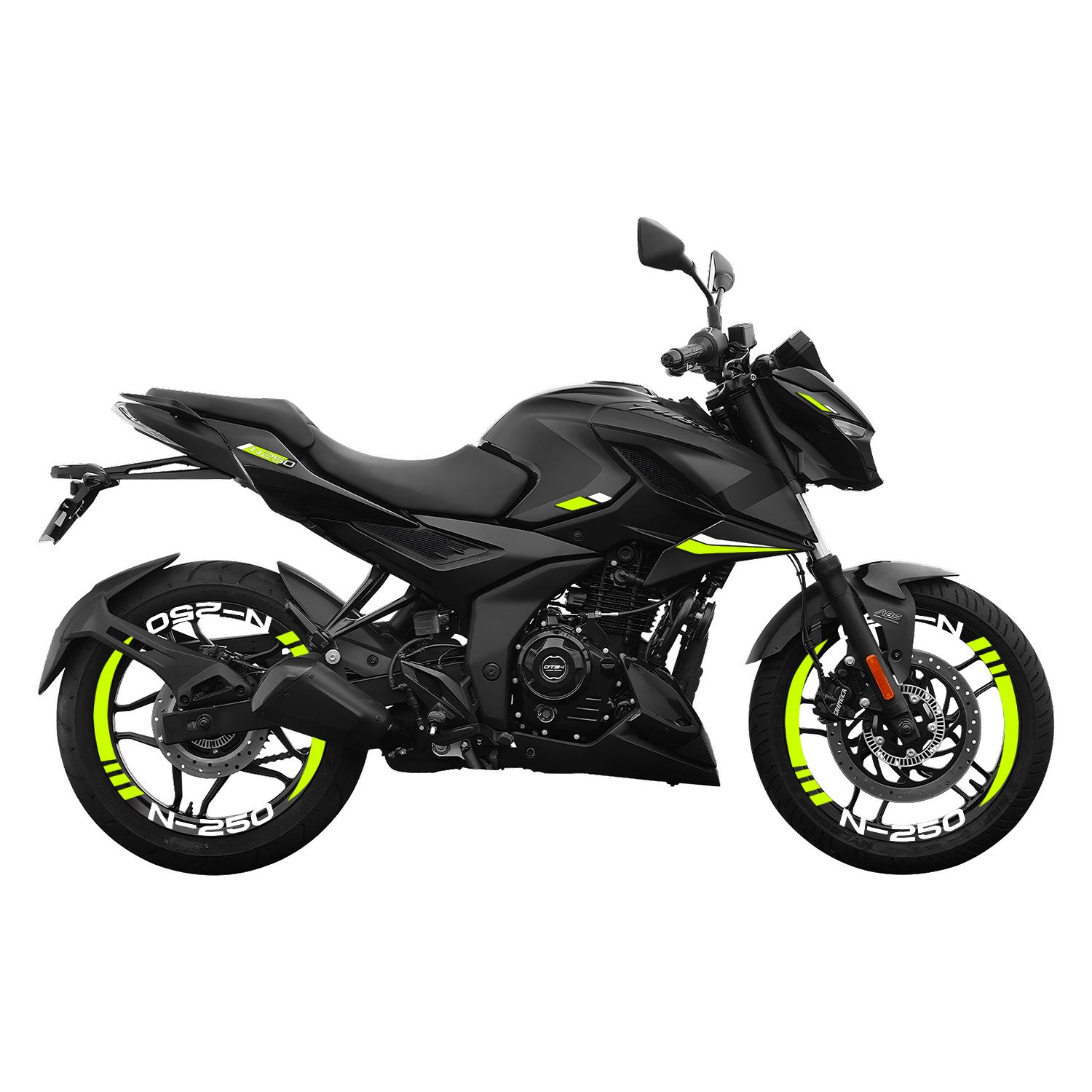 Bajaj Pulsar N 250 Sticker Seti #renk_florasan sarı