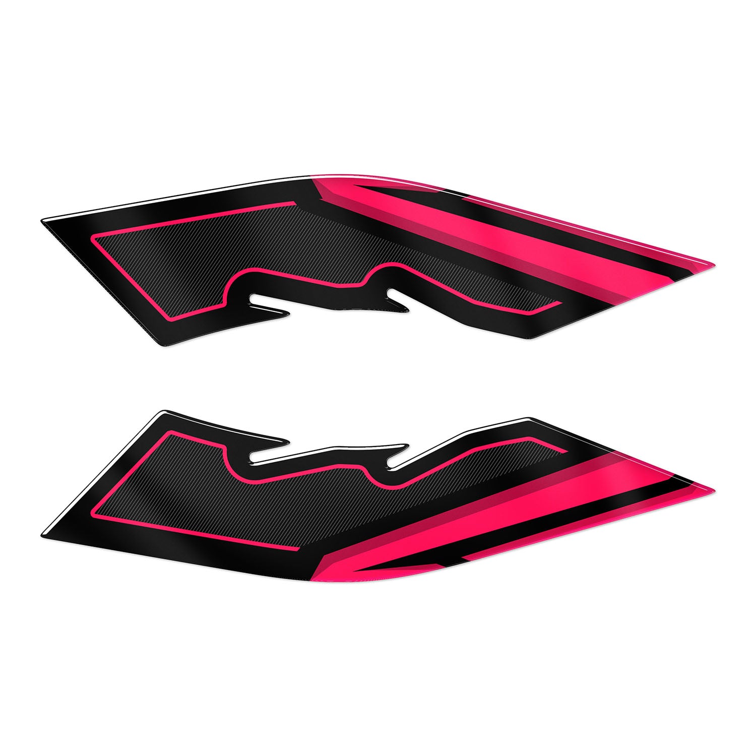 Honda PCX Aggressive Ayak Yan Pad Set (2021-2024) #renk_florasan pembe