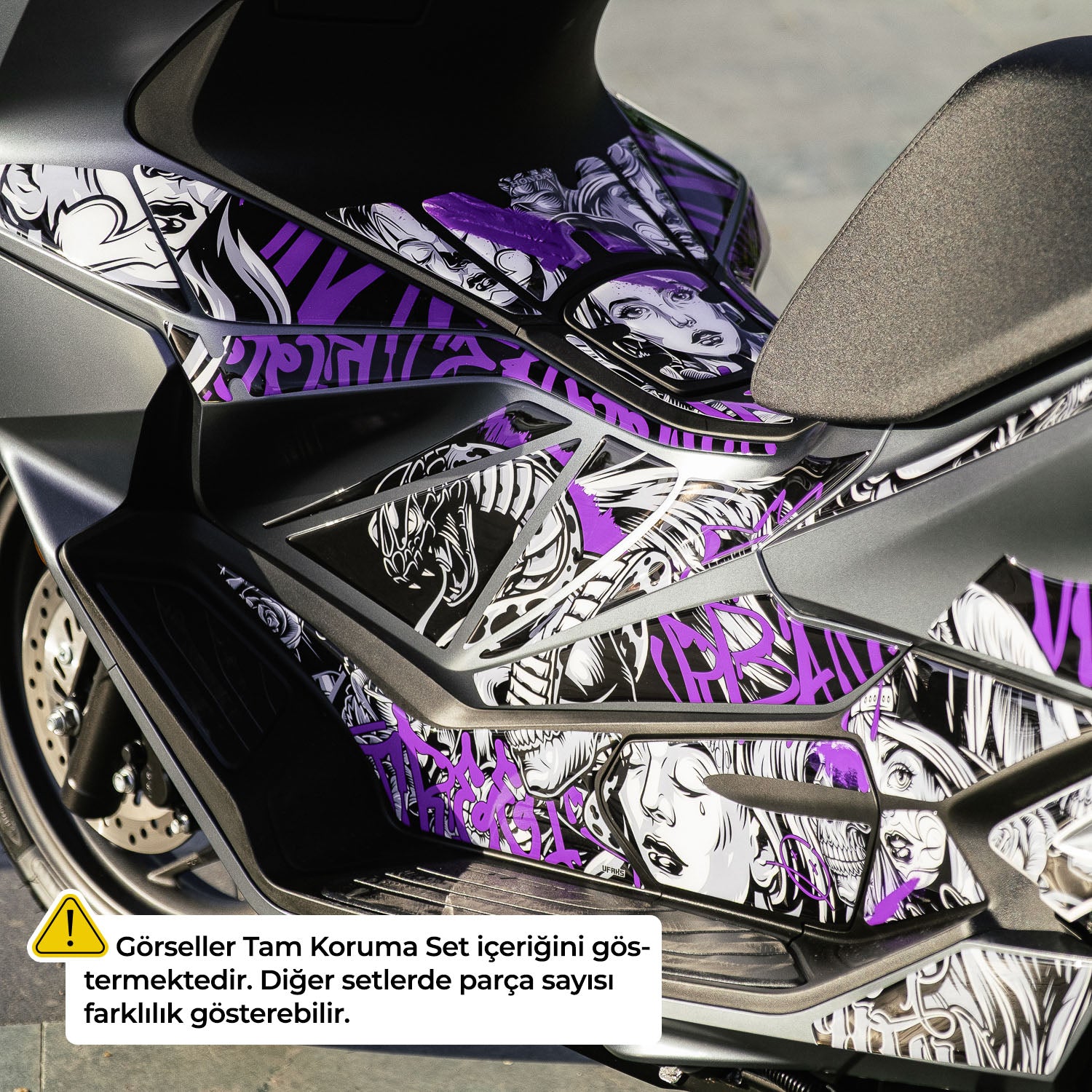 Honda PCX Barrio Divas Tank Pad Set (2025)