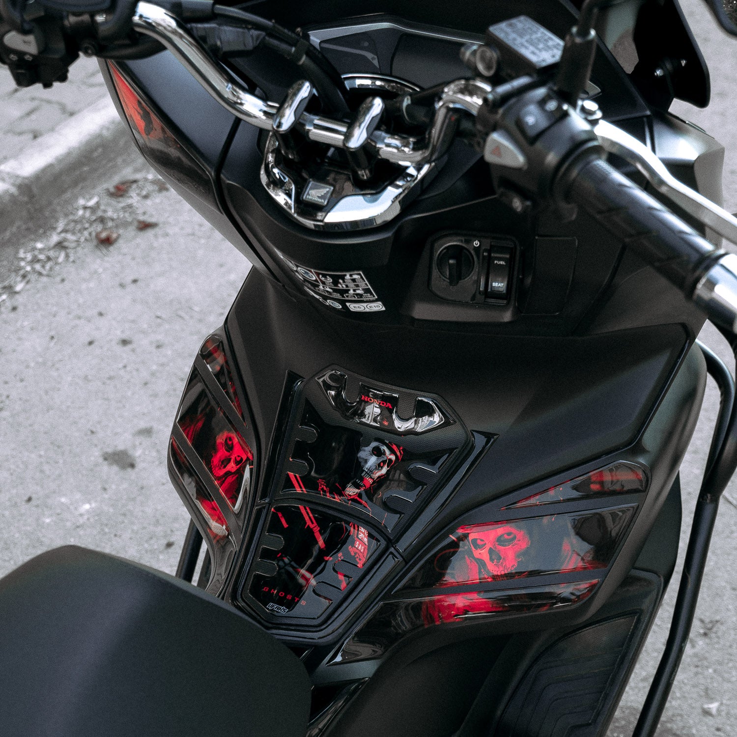 Honda PCX Ghost Tank Pad Set (2021-2024)