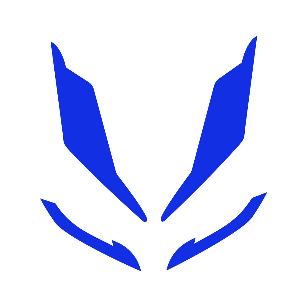 Honda PCX Kalın Ön Far Üstü Filmi, Far Kaşı (2021-2024) #renk_lacivert