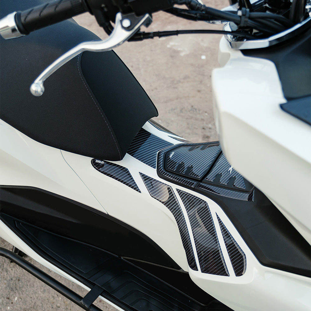 Honda PCX Kişiye Özel İsimli Karbon Tank Pad Set (2021-2024)