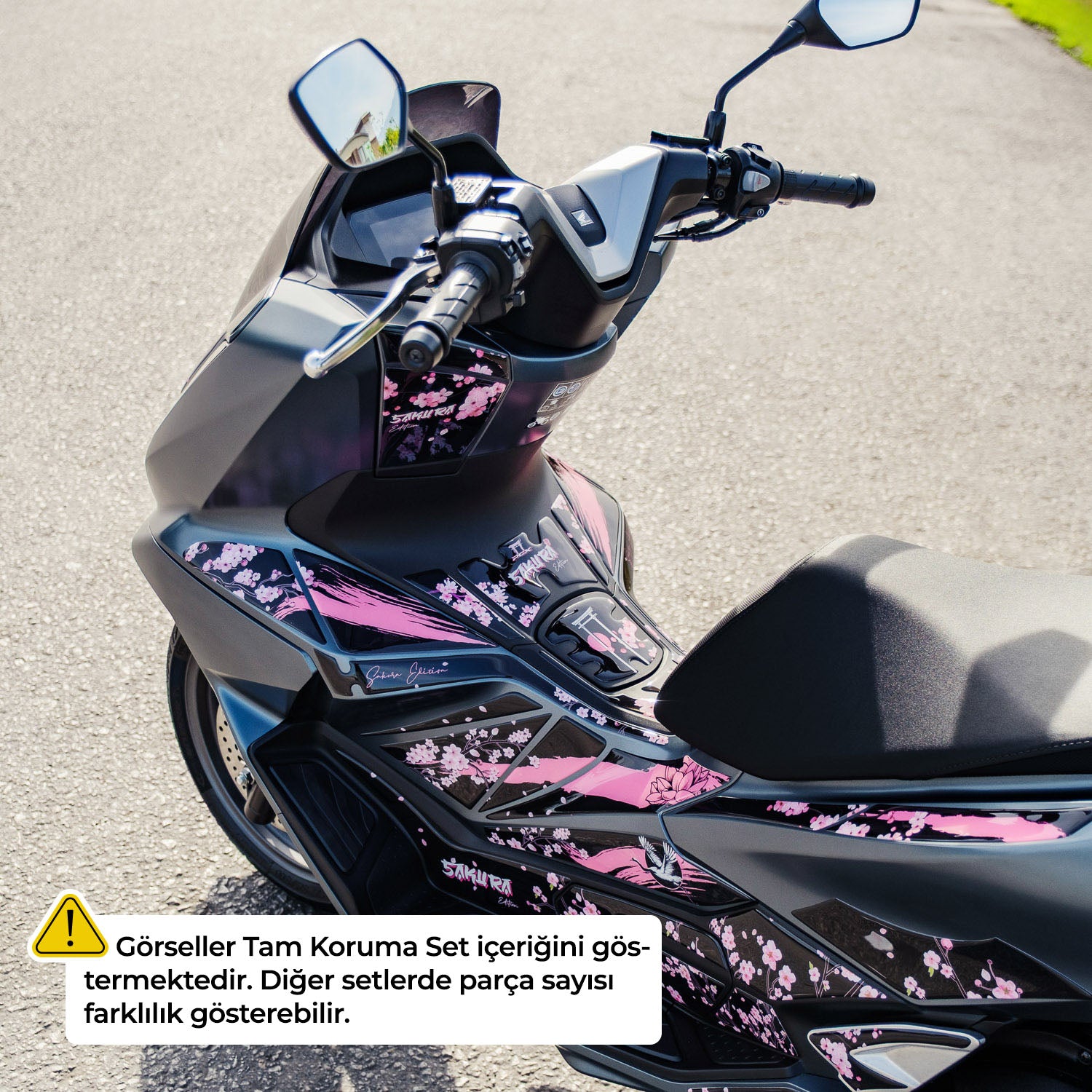 Honda PCX Sakura Edition Tank Pad Set (2025)