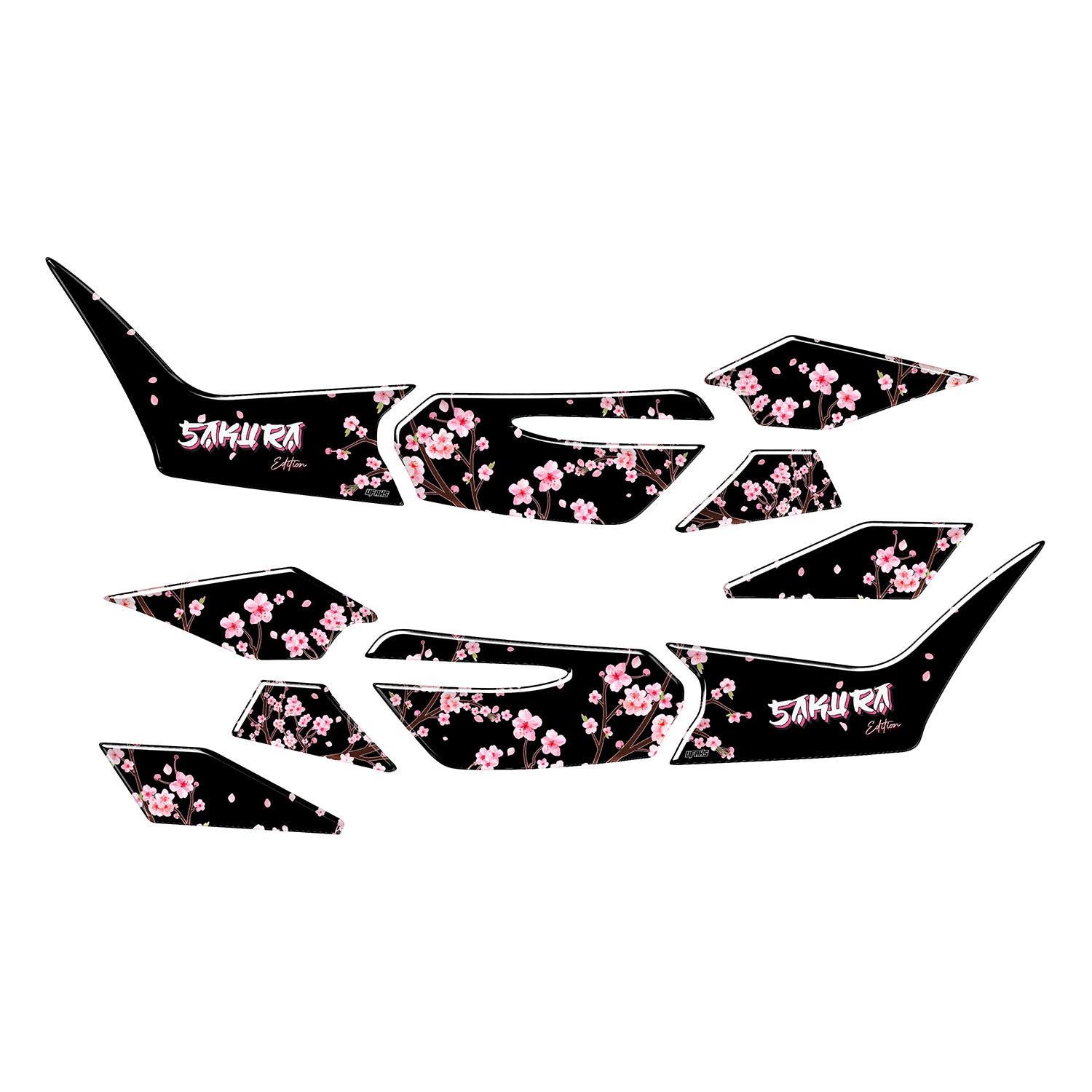 Honda PCX Sakura Edition Tank Pad Set (2025) #set_yan pad set