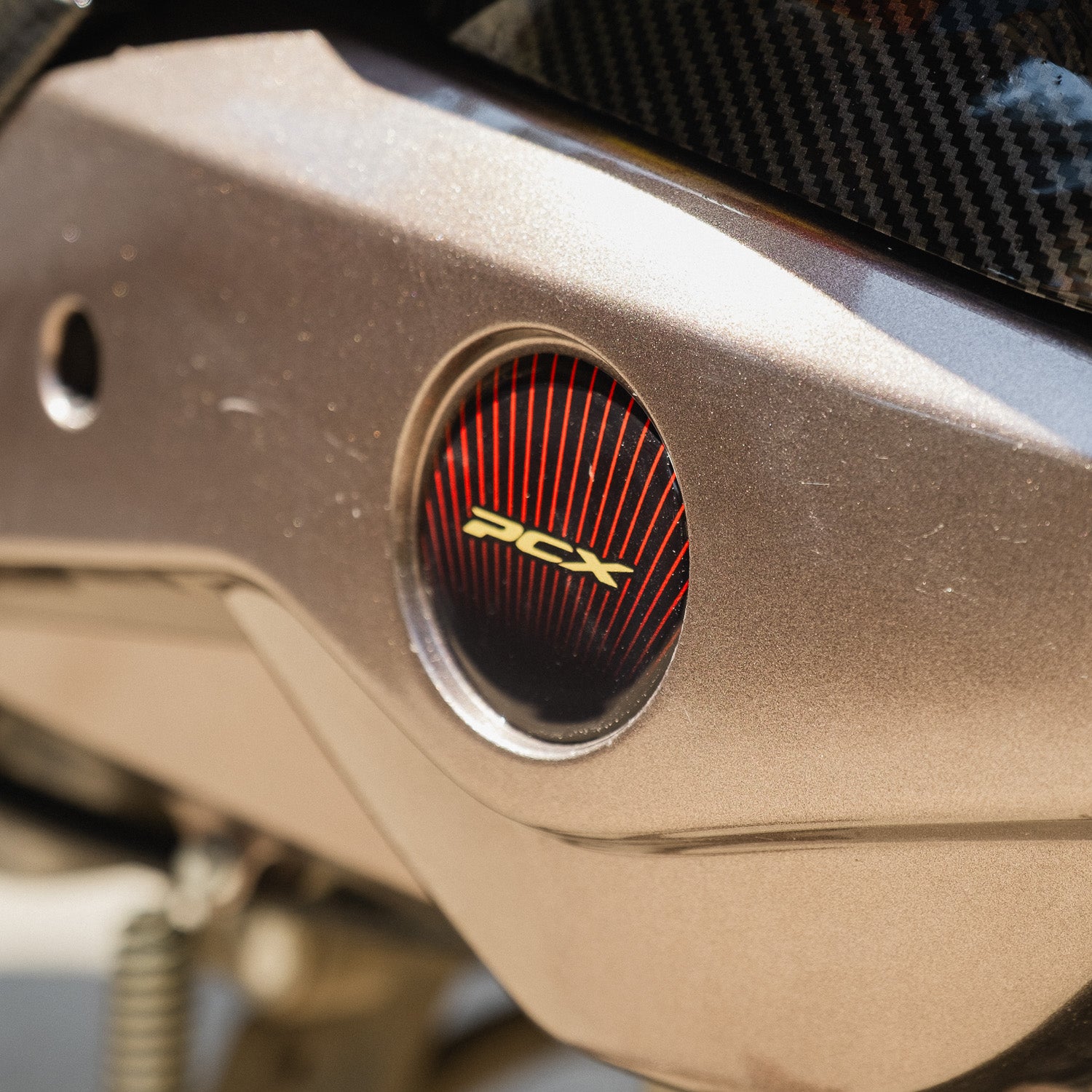 Honda PCX Scarlet Wing Tank Pad Set (2018-2020)