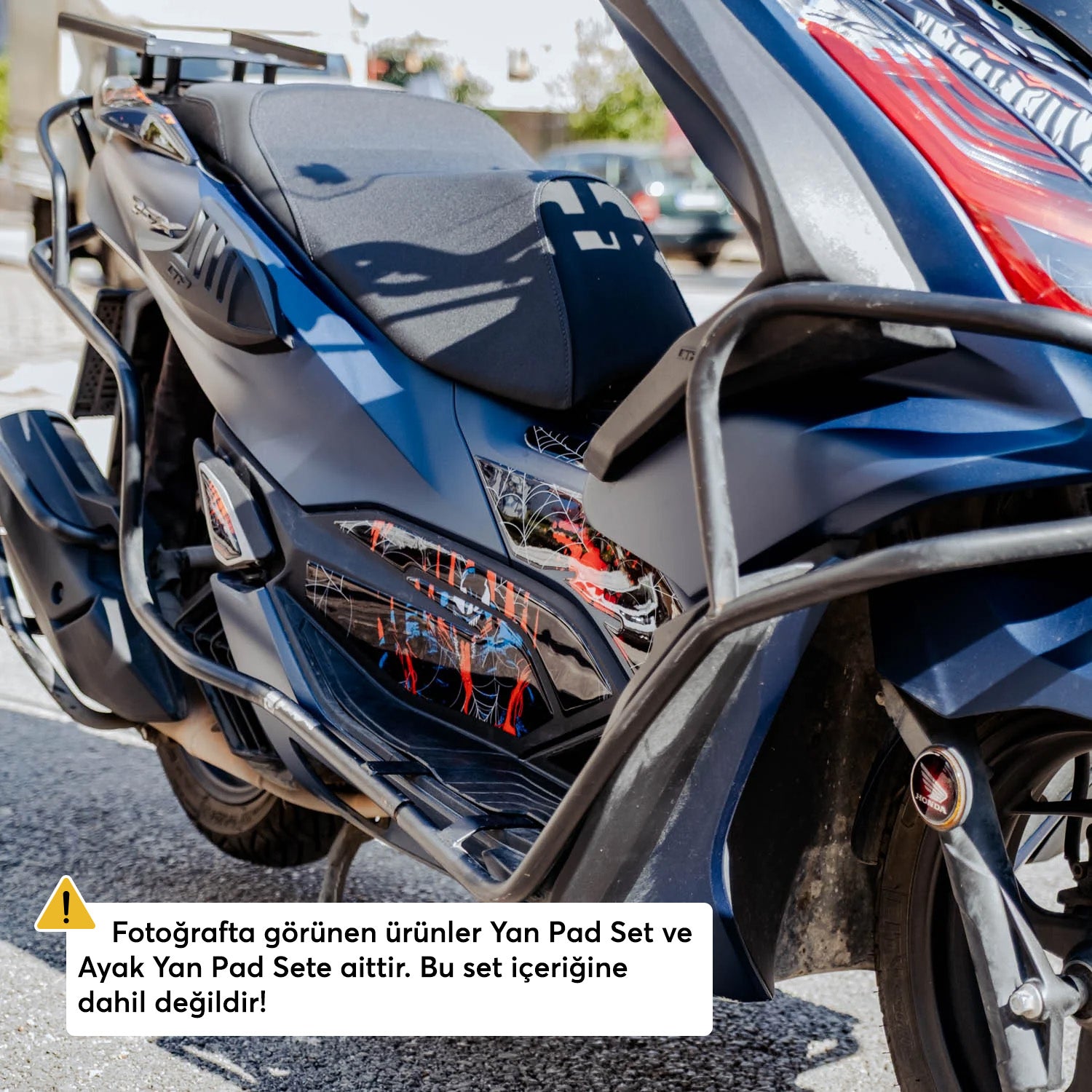 Honda PCX Venom Tank Pad Set (2021-2024)