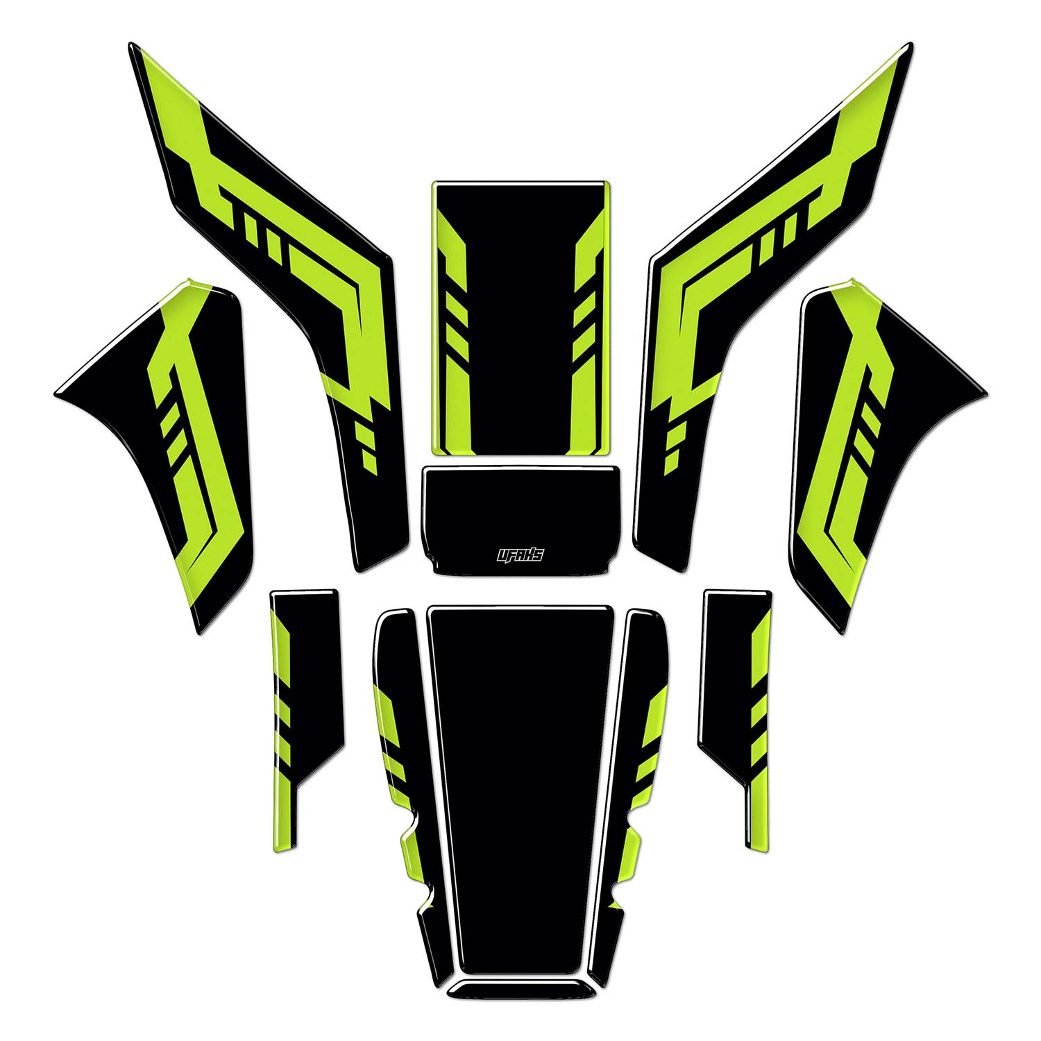 Honda X-ADV 750 Blade Edition Tank Pad Set (2023-2025) #renk_florasan sarı