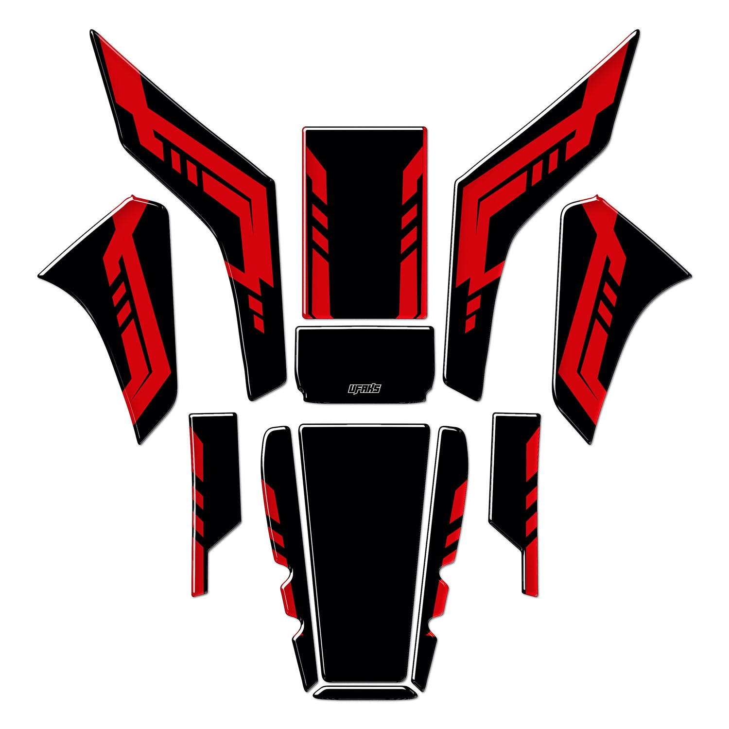 Honda X-ADV 750 Blade Edition Tank Pad Set (2023-2025) #renk_kırmızı