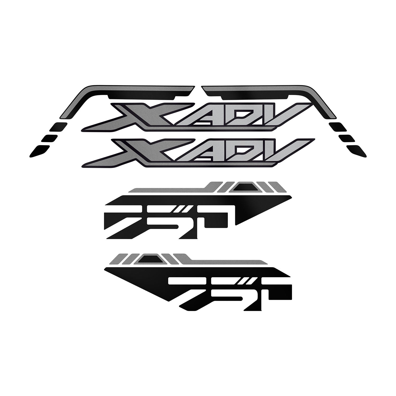 Honda X-ADV 750 Sticker Seti (2024-2025) #renk_gri