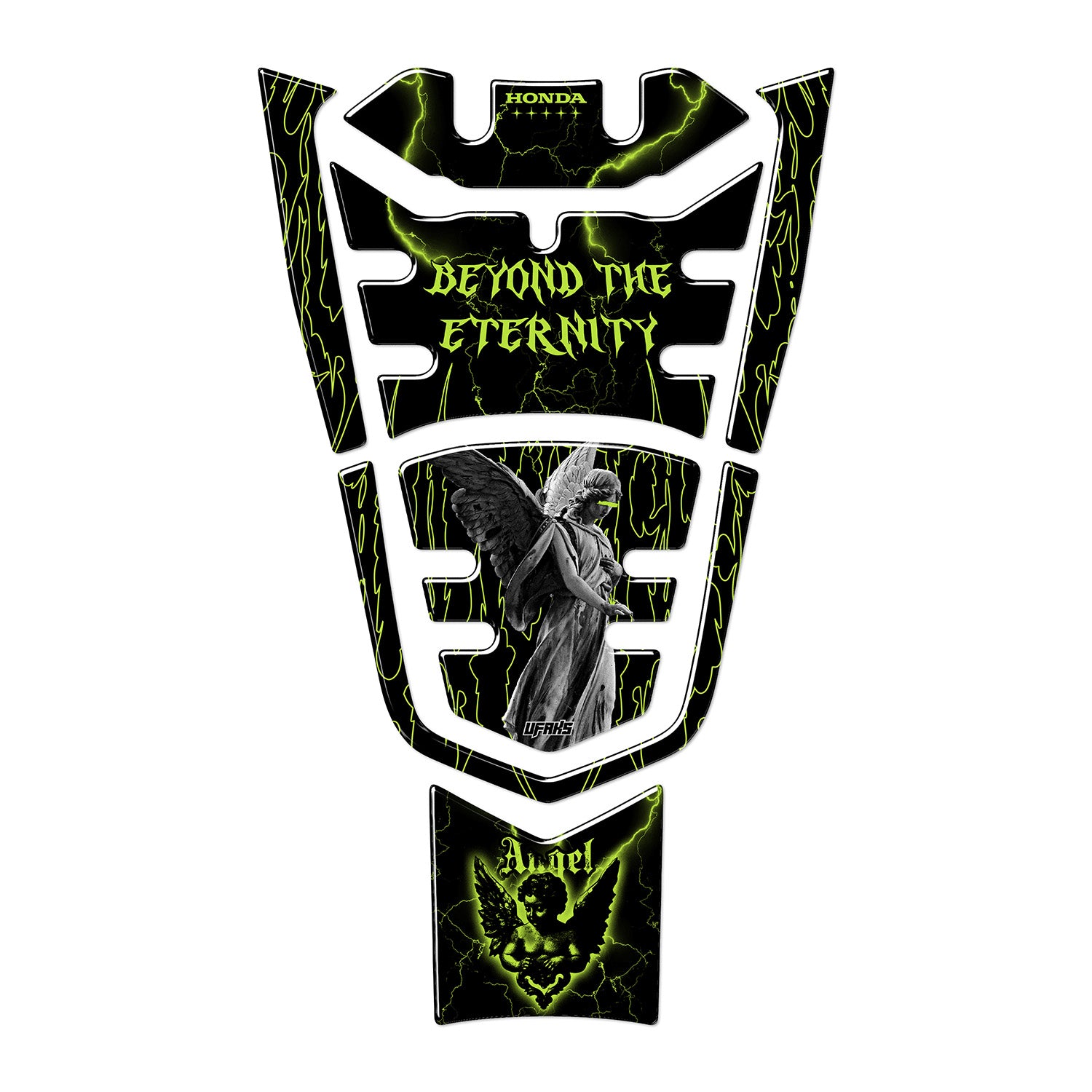Honda PCX Beyond the Eternity Tank Pad (2021-2024) #renk_florasan sarı