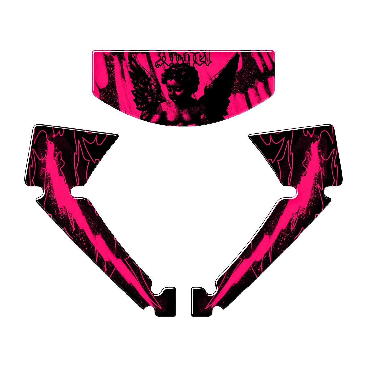 Honda PCX Beyond the Eternity Tank Pad Set (2025) #set_Gidon ve Çamurluk Seti #renk_florasan pembe