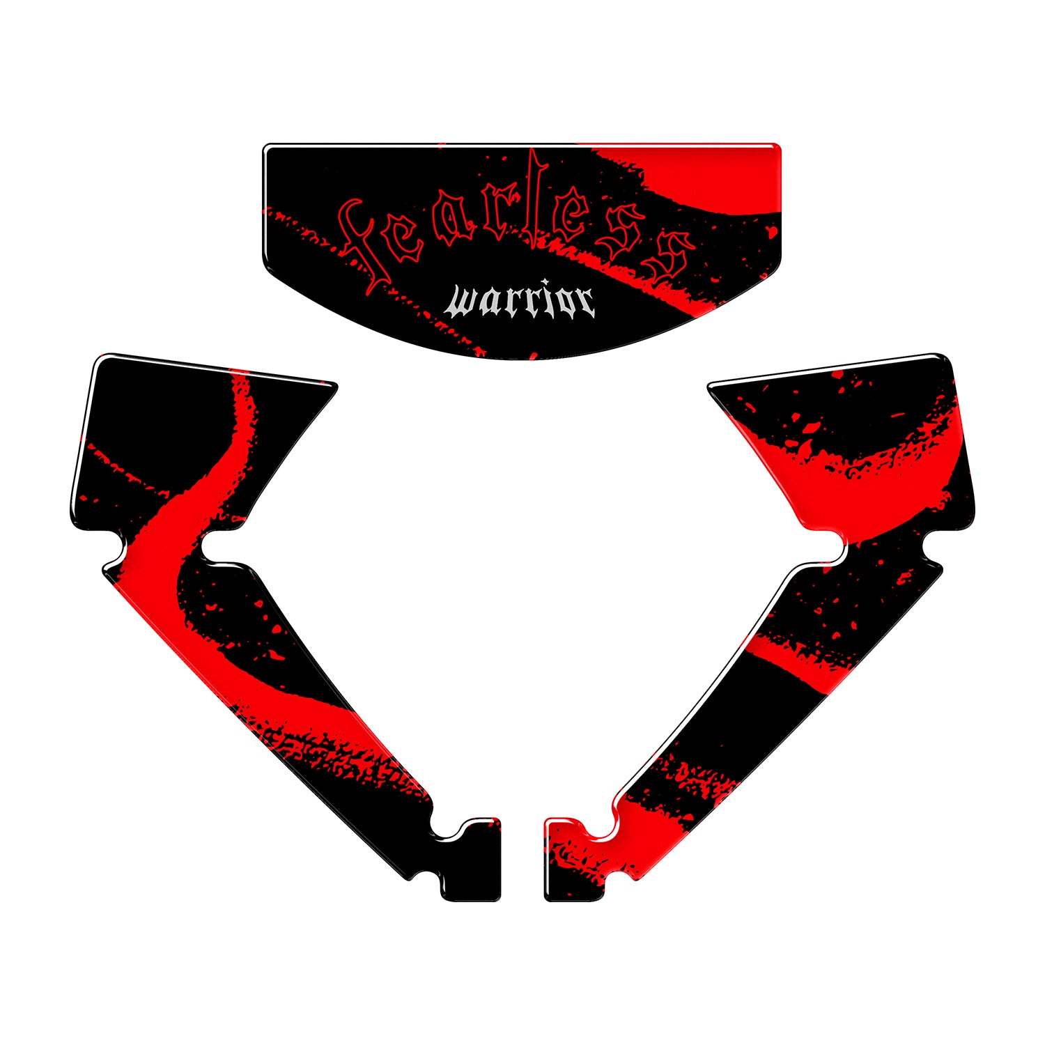 Honda PCX Fearless Warrior Tank Pad Set (2025) #set_Gidon ve Çamurluk Seti #renk_kırmızı