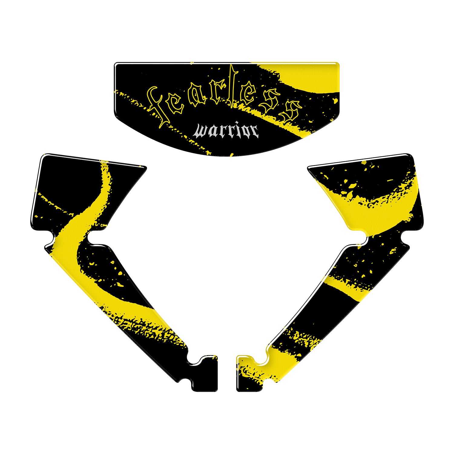 Honda PCX Fearless Warrior Tank Pad Set (2025) #set_Gidon ve Çamurluk Seti #renk_sarı