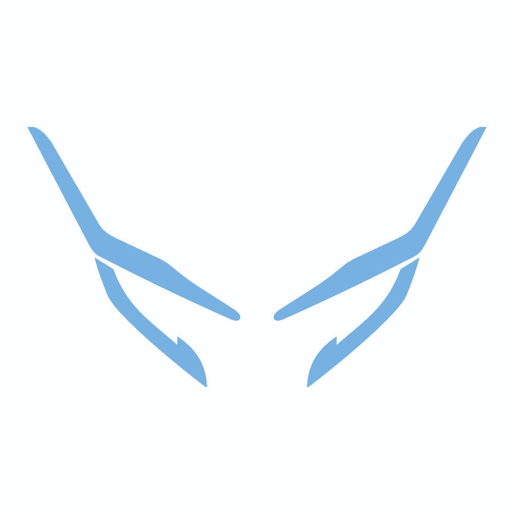 Honda PCX Ön Far Üstü Filmi, Far Kaşı #renk_açık mavi