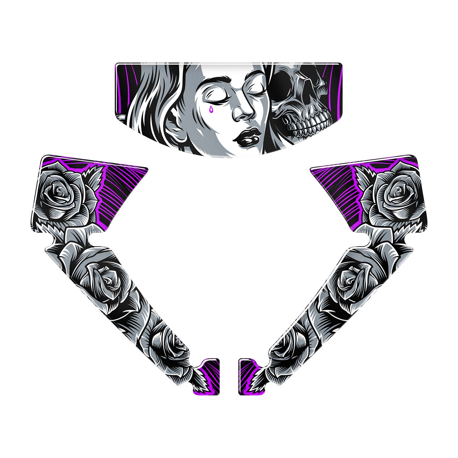 Honda PCX Shadow Queen Tank Pad Set (2025) #renk_mor #set_gidon ve çamurluk seti