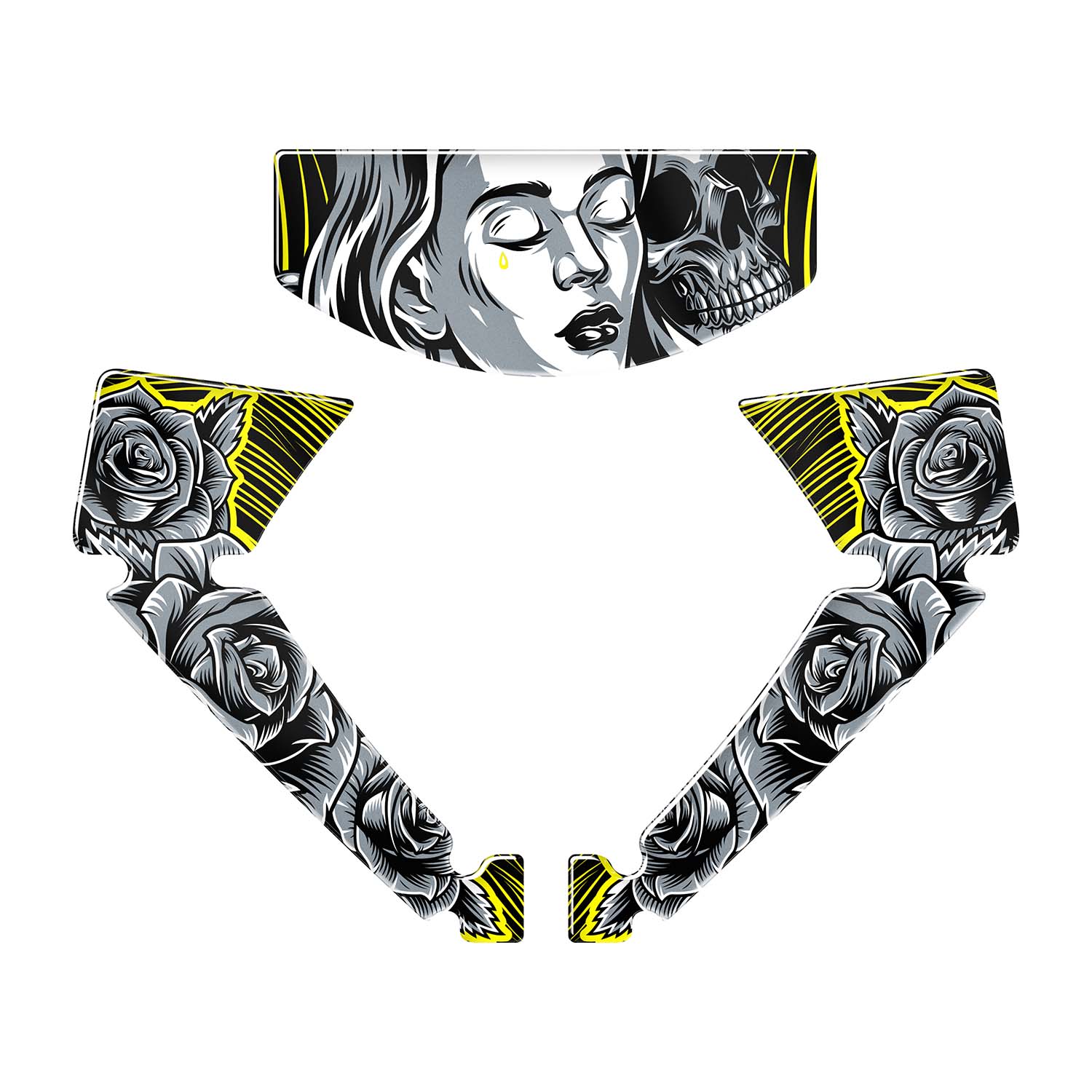 Honda PCX Shadow Queen Tank Pad Set (2025) #renk_sarı #set_gidon ve çamurluk seti