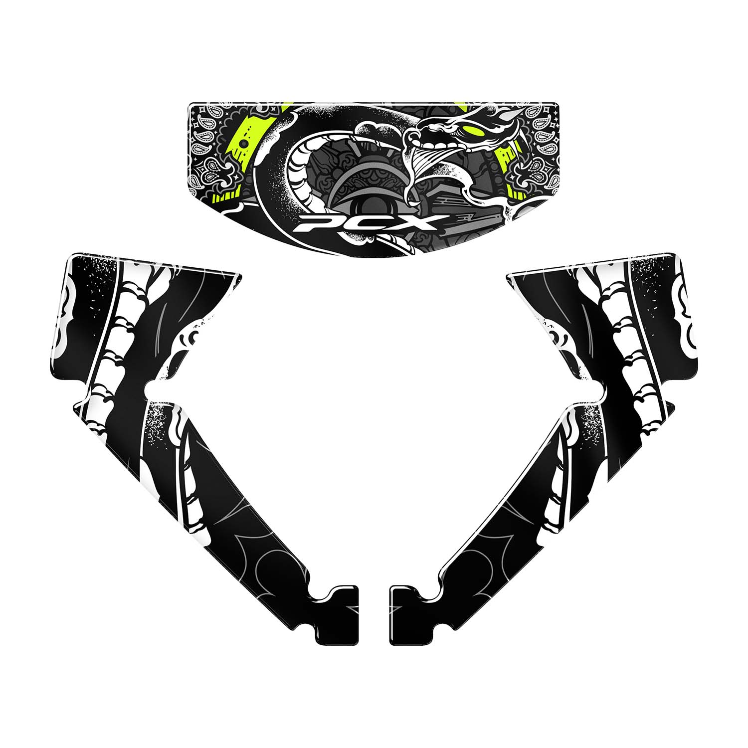 Honda PCX Snakebite Tank Pad Set (2025-2026)