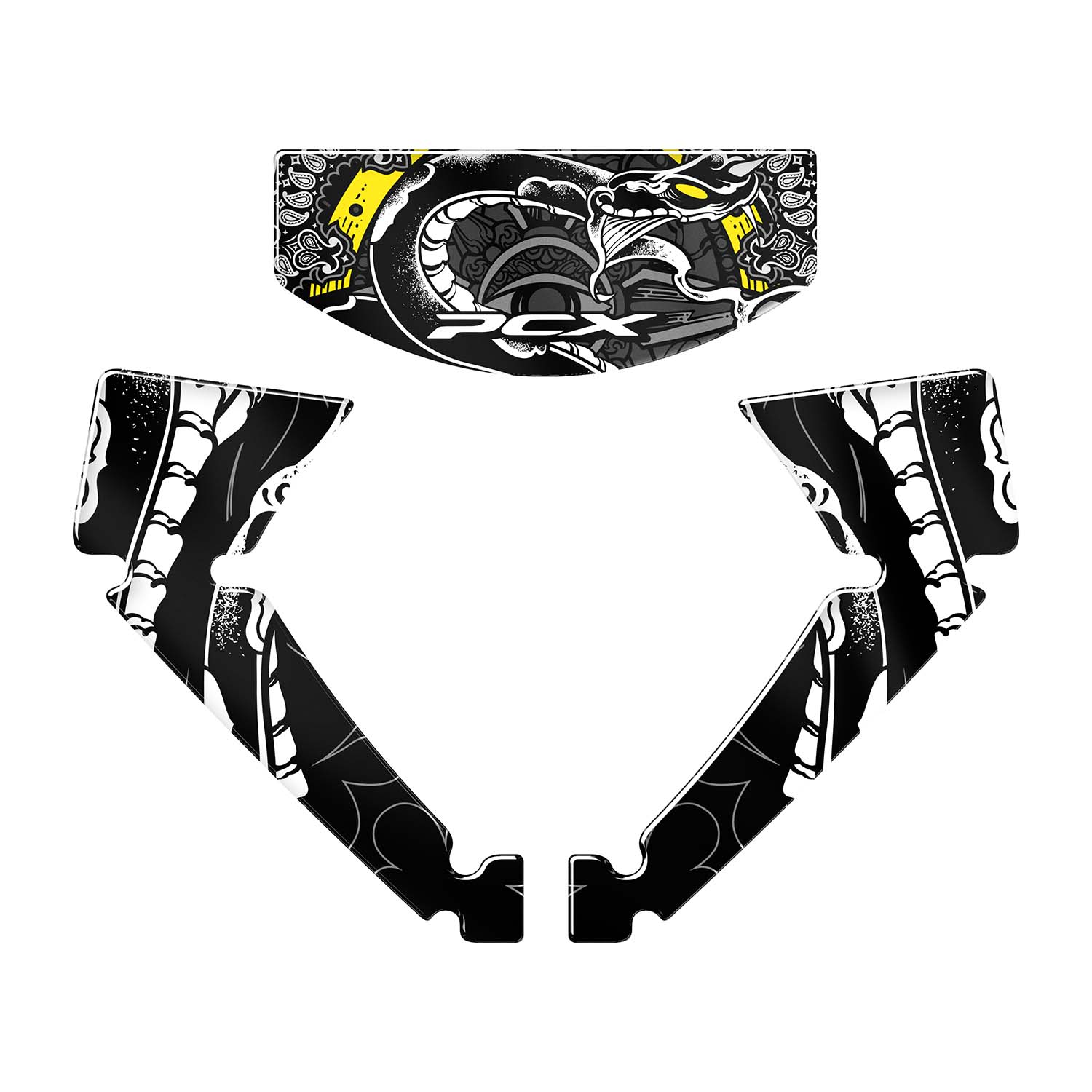 Honda PCX Snakebite Tank Pad Set (2025-2026)