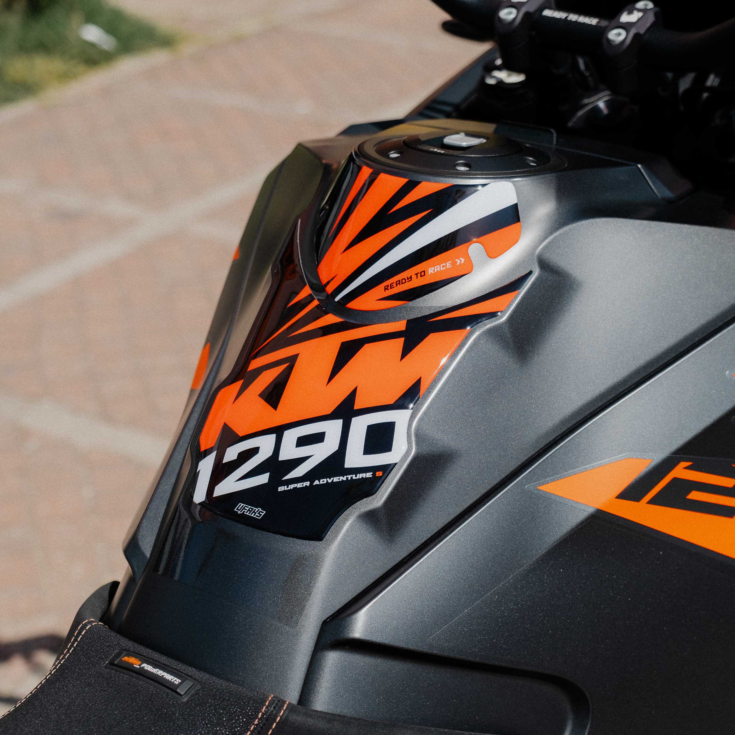 KTM 1290 Super Adventure S Factory Fit Tank Pad Set (2021-2024)