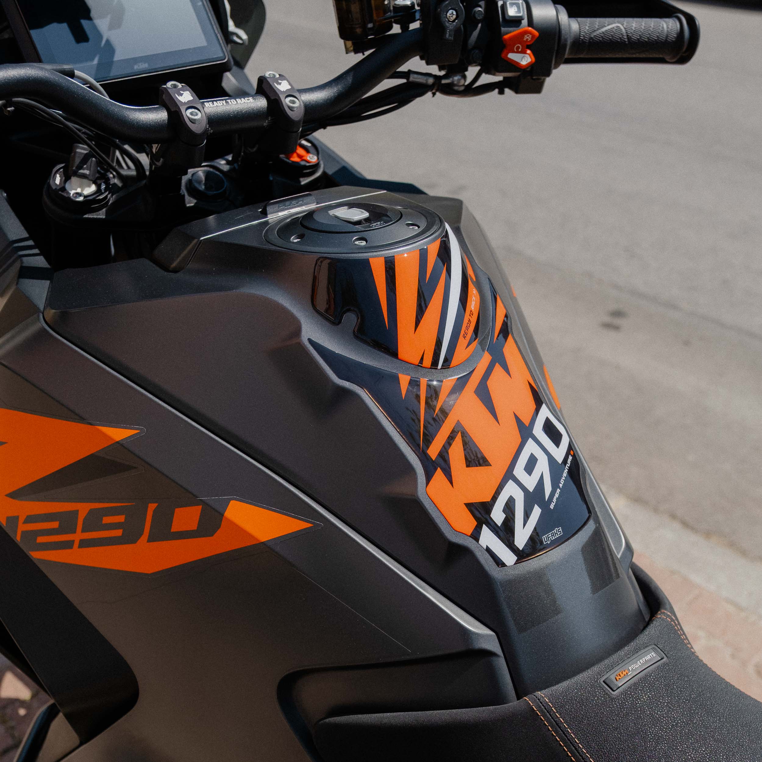 KTM 1290 Super Adventure S Factory Fit Tank Pad Set (2021-2024)