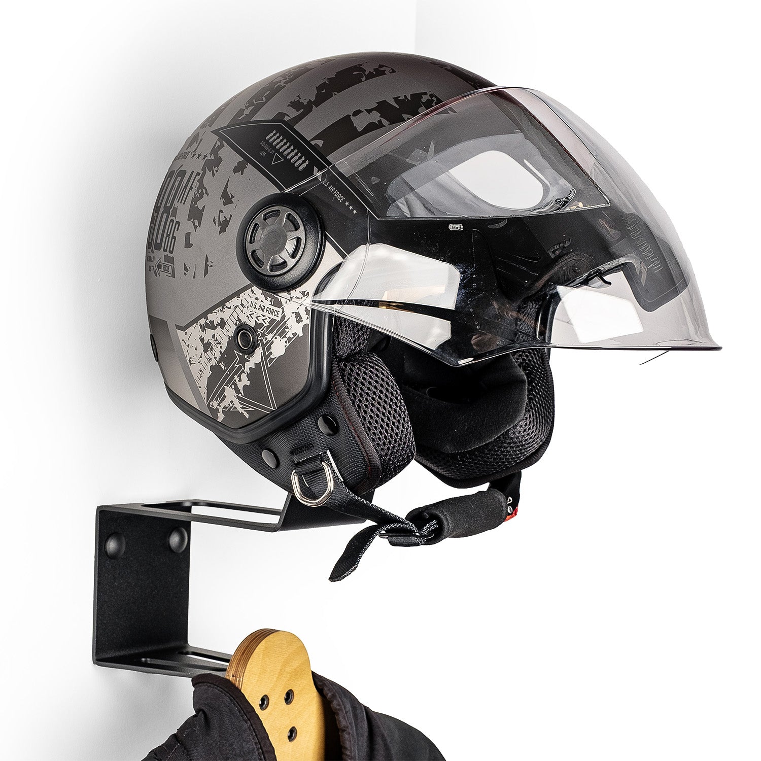 Kask Standı – Duvara Monte Kask Askısı (Tüm Kasklar ile Uyumlu)
