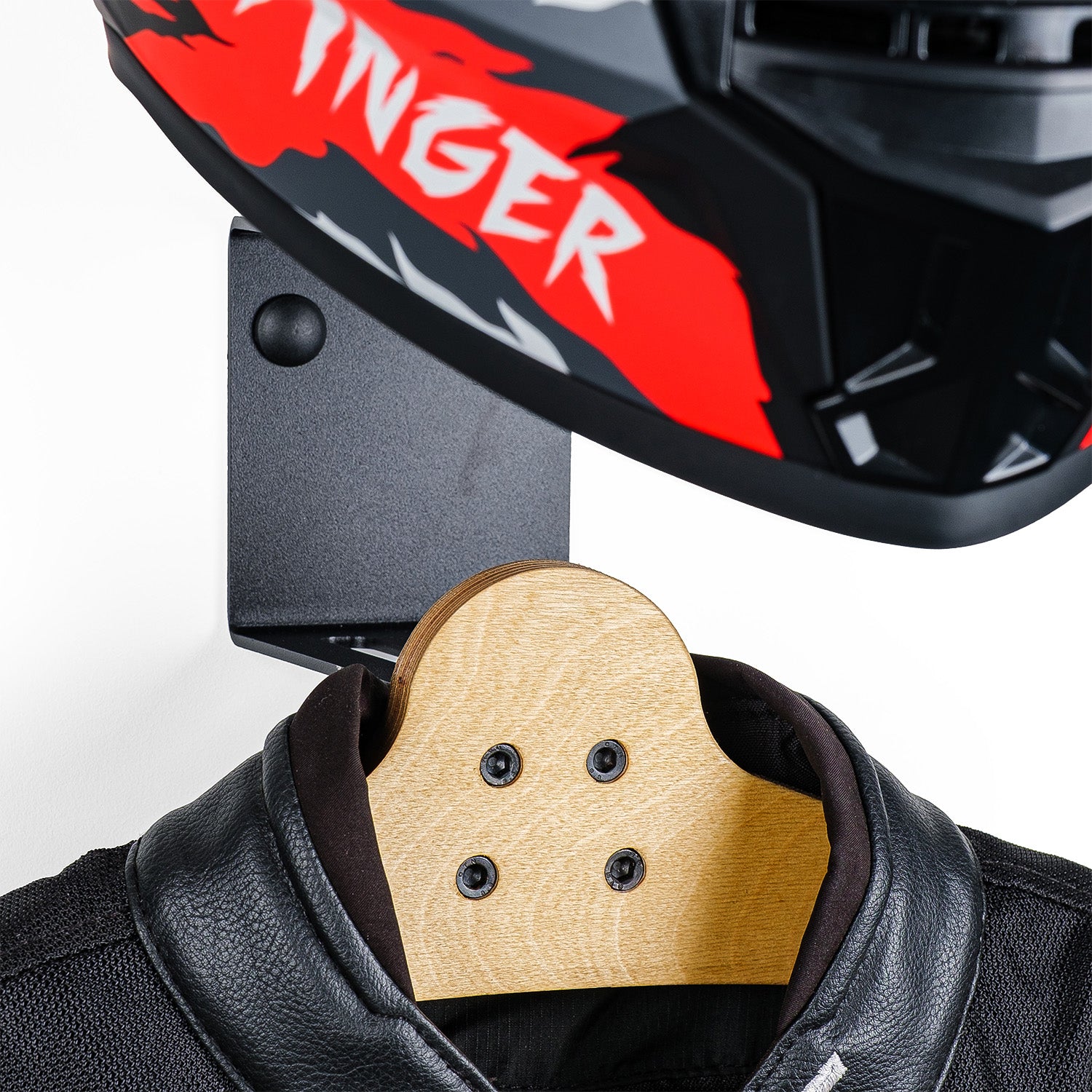 Kask Standı – Duvara Monte Kask Askısı (Tüm Kasklar ile Uyumlu)